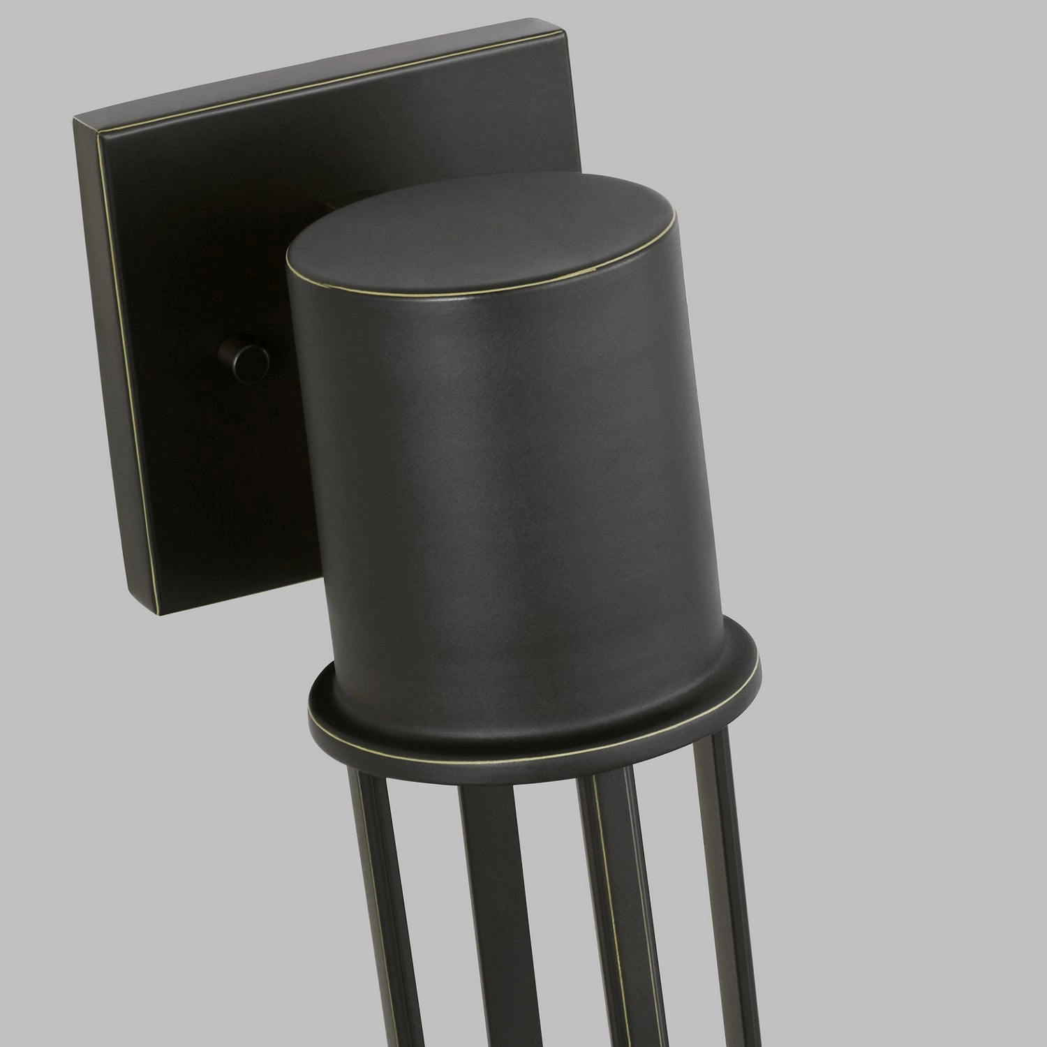 Union LED Outdoor Wall Lantern Antique Bronze