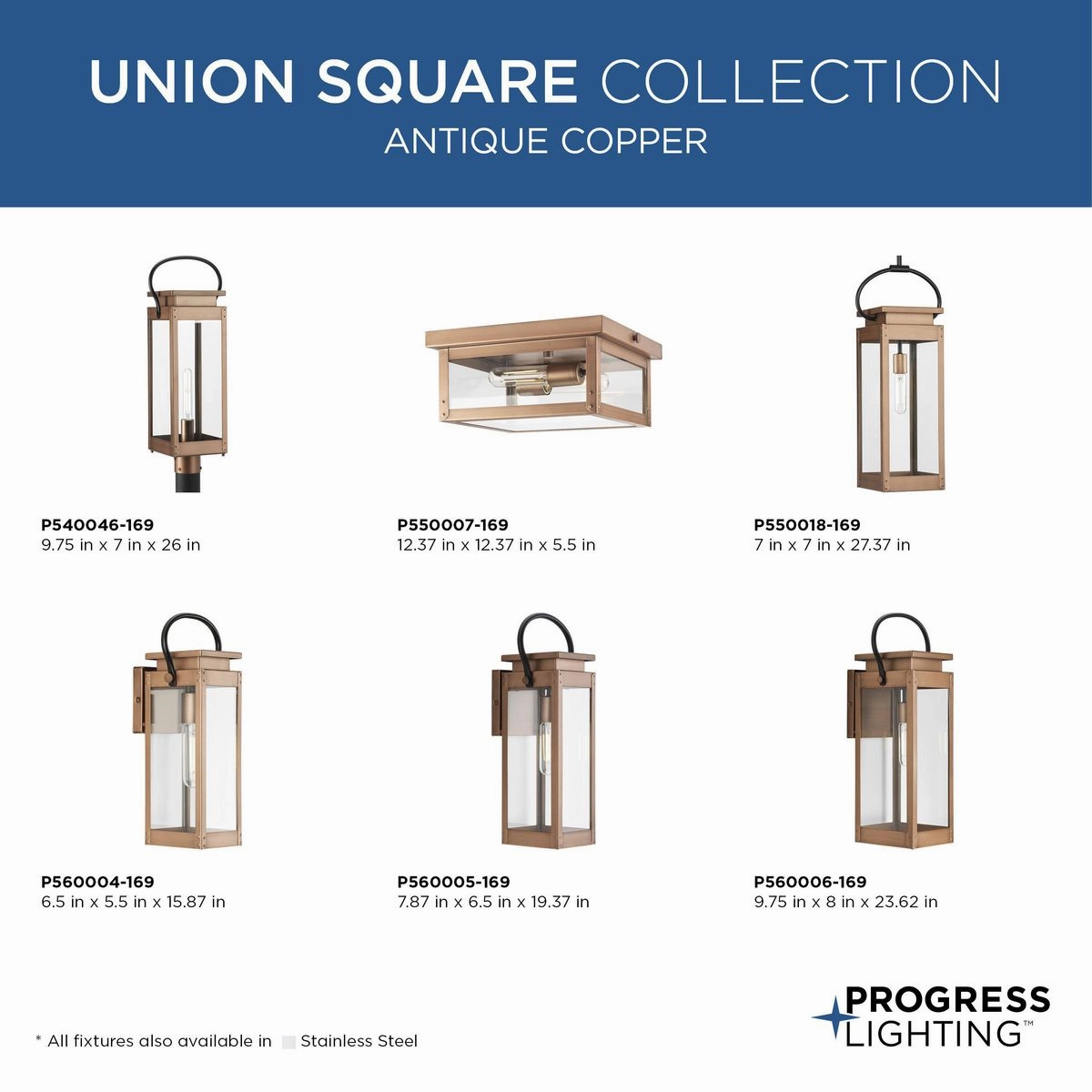 Union Square 1-Light Outdoor Pendant