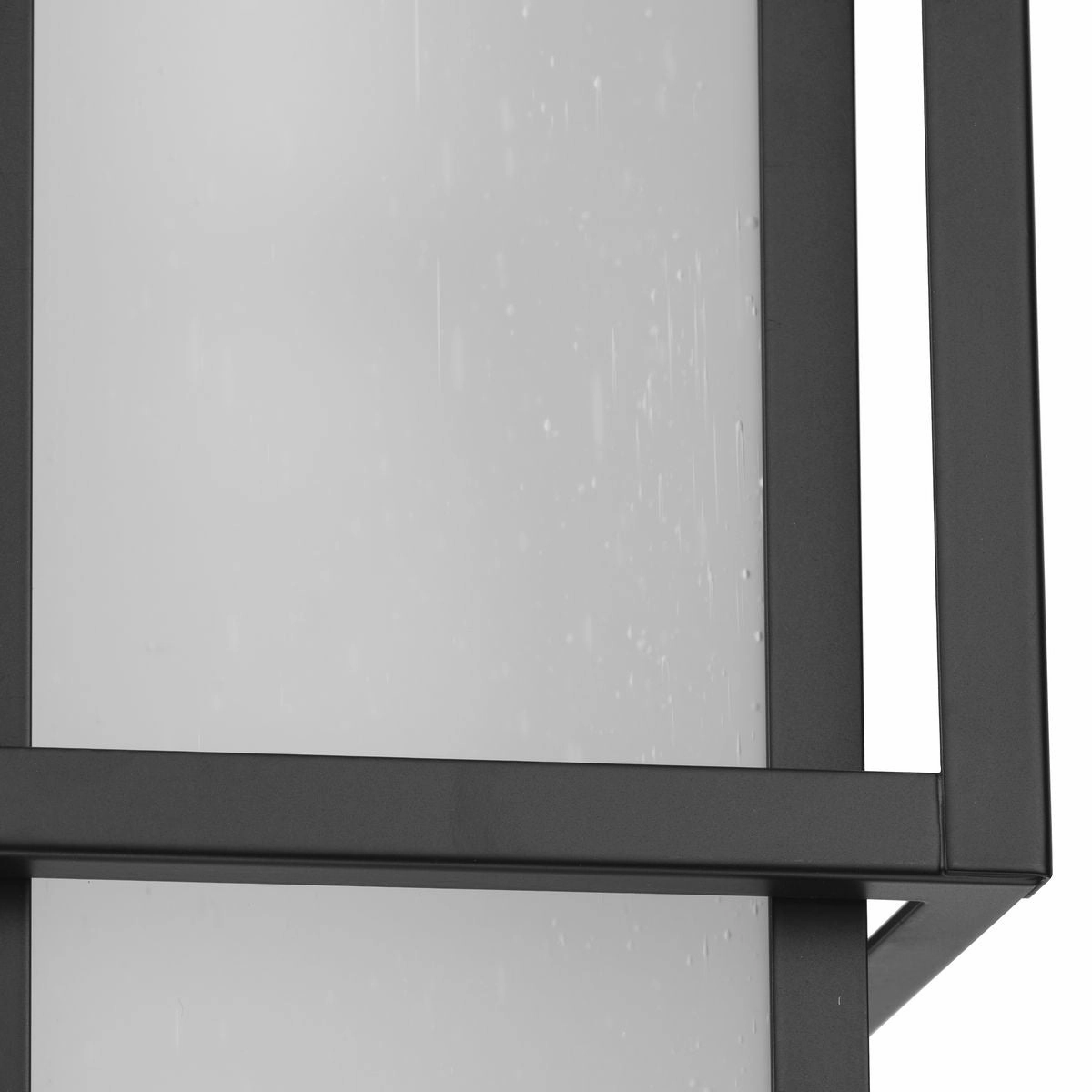 Unison Two Light Outdoor Wall Lantern Matte Black