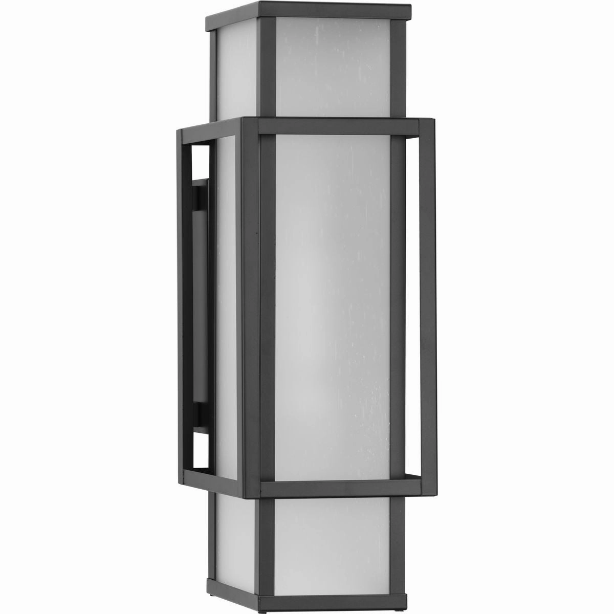 Unison Two Light Outdoor Wall Lantern Matte Black