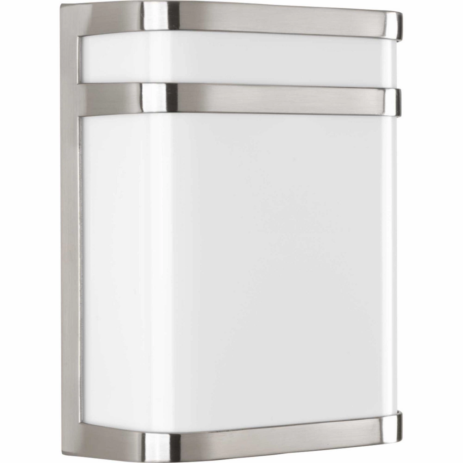 Valera Led LED Wall Lantern Brushed NickelOutdoor wall sconces with motion sensor