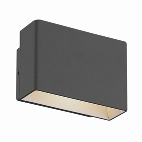 Vello LED Outdoor Wall Mount Graphite GreyOutdoor wall sconces with motion sensor