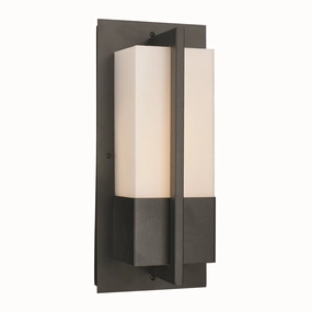 Venue LED Wall Sconce BlackOutdoor wall sconces with motion sensor