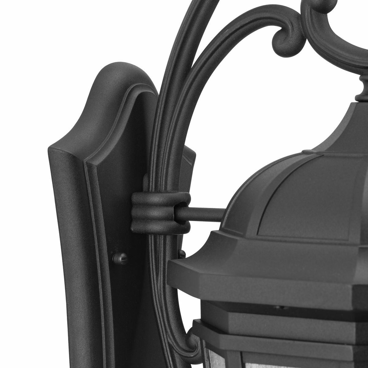 Verdae One Light Wall Lantern Black