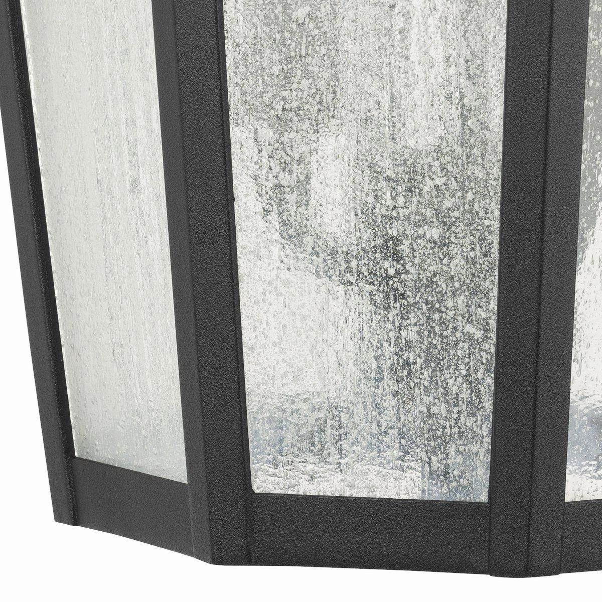 Verdae Three Light Large Wall Lantern Black