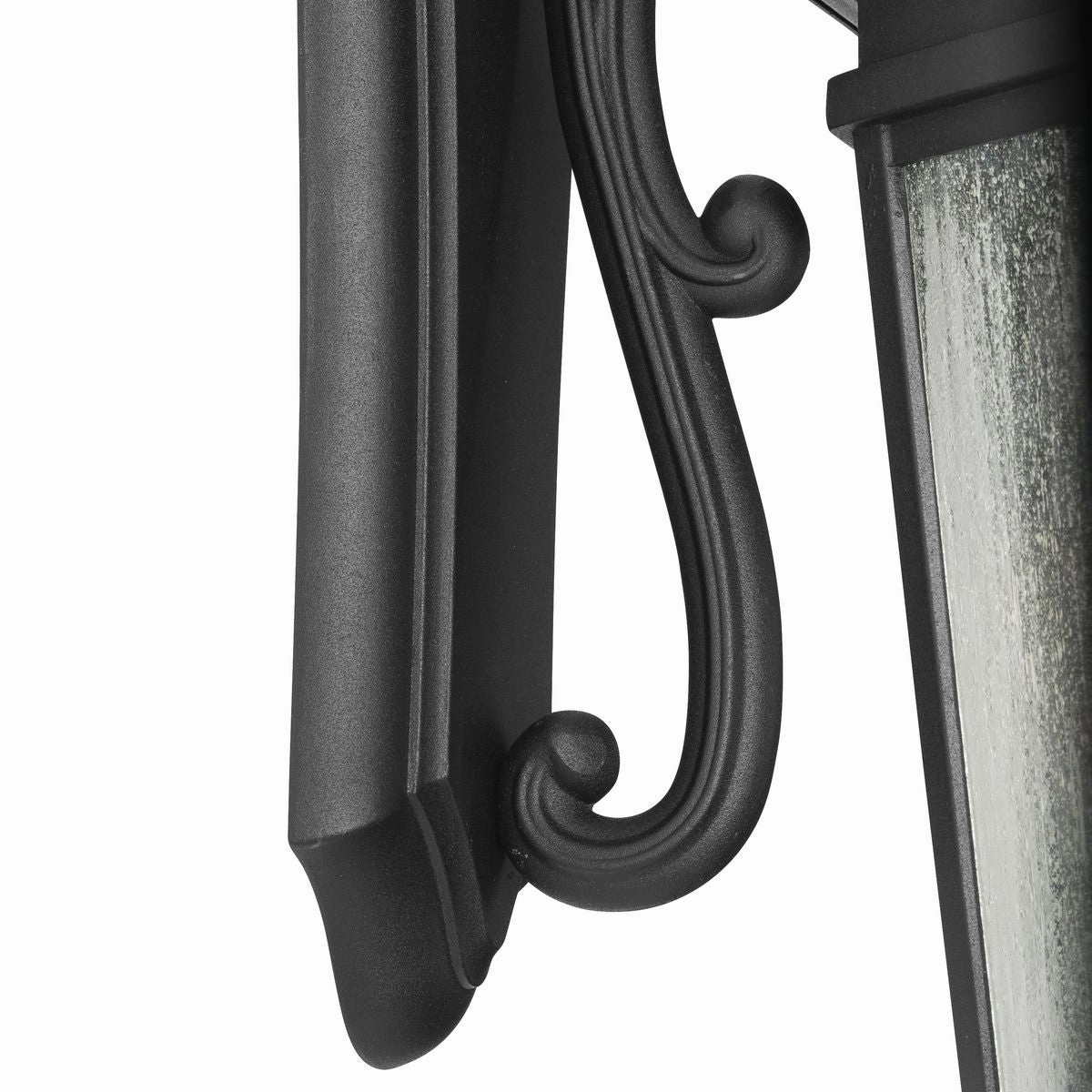 Verdae Three Light Large Wall Lantern Black