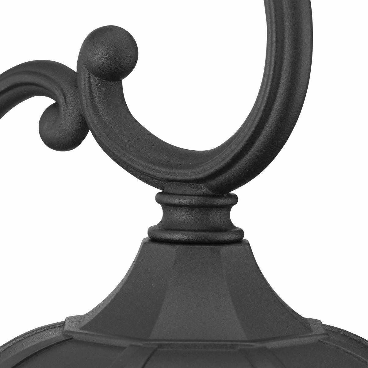 Verdae Three Light Large Wall Lantern Black