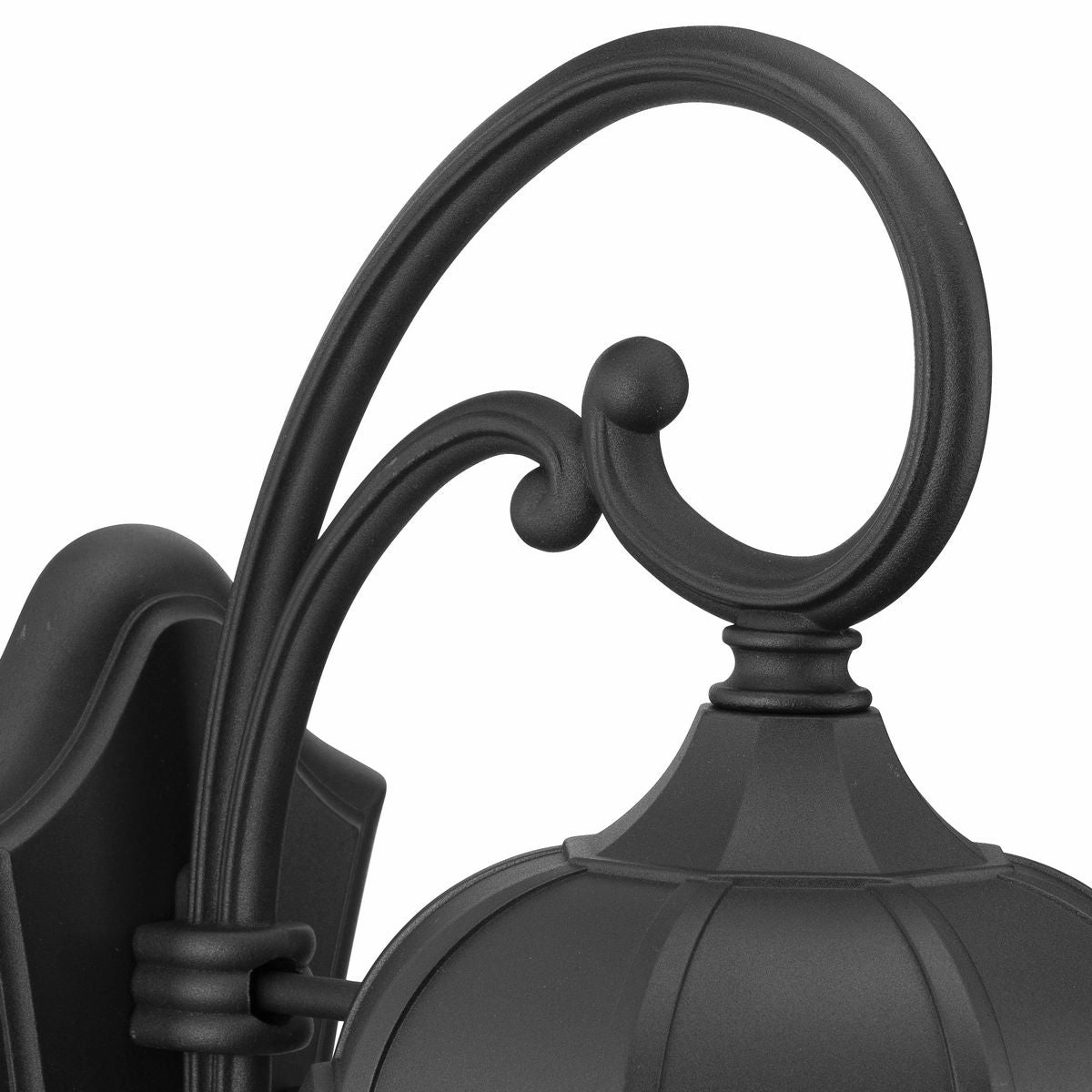 Verdae Three Light Large Wall Lantern Black