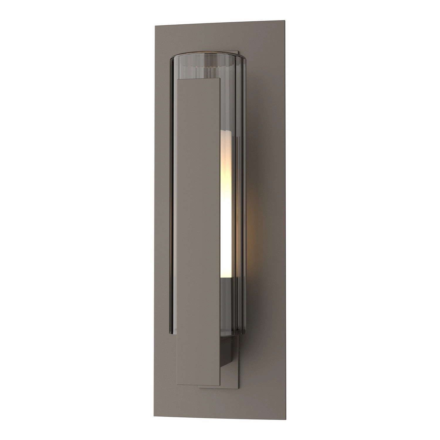 Vertical Bar One Light Outdoor Wall Sconce Coastal Dark SmokeOutdoor wall sconces with motion sensor