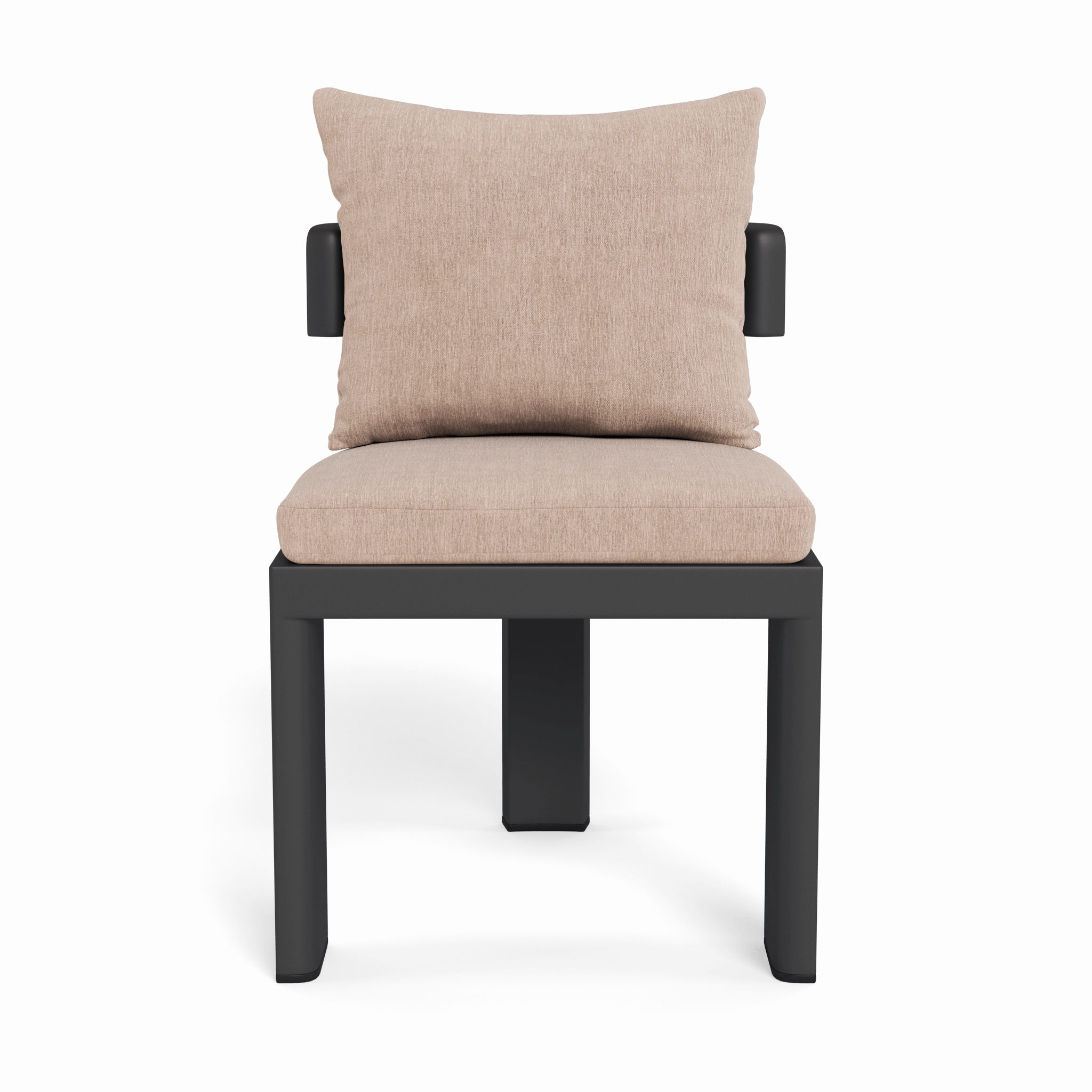 Victoria Aluminum Armless Dining Chair