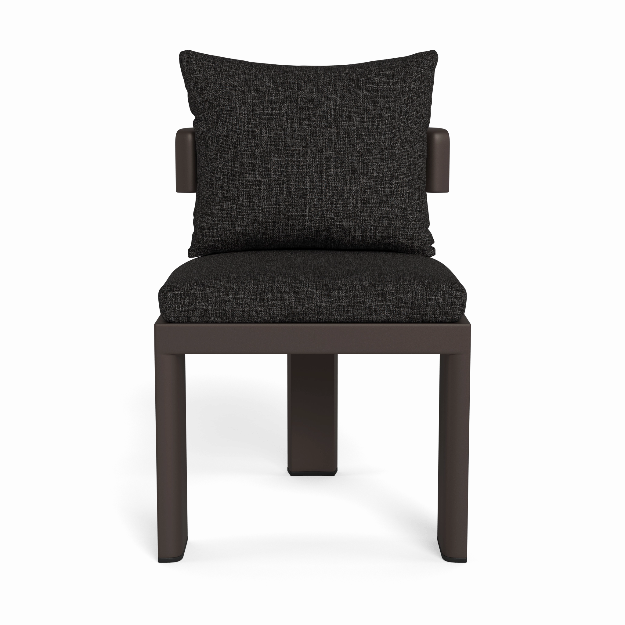 Victoria Aluminum Armless Dining Chair