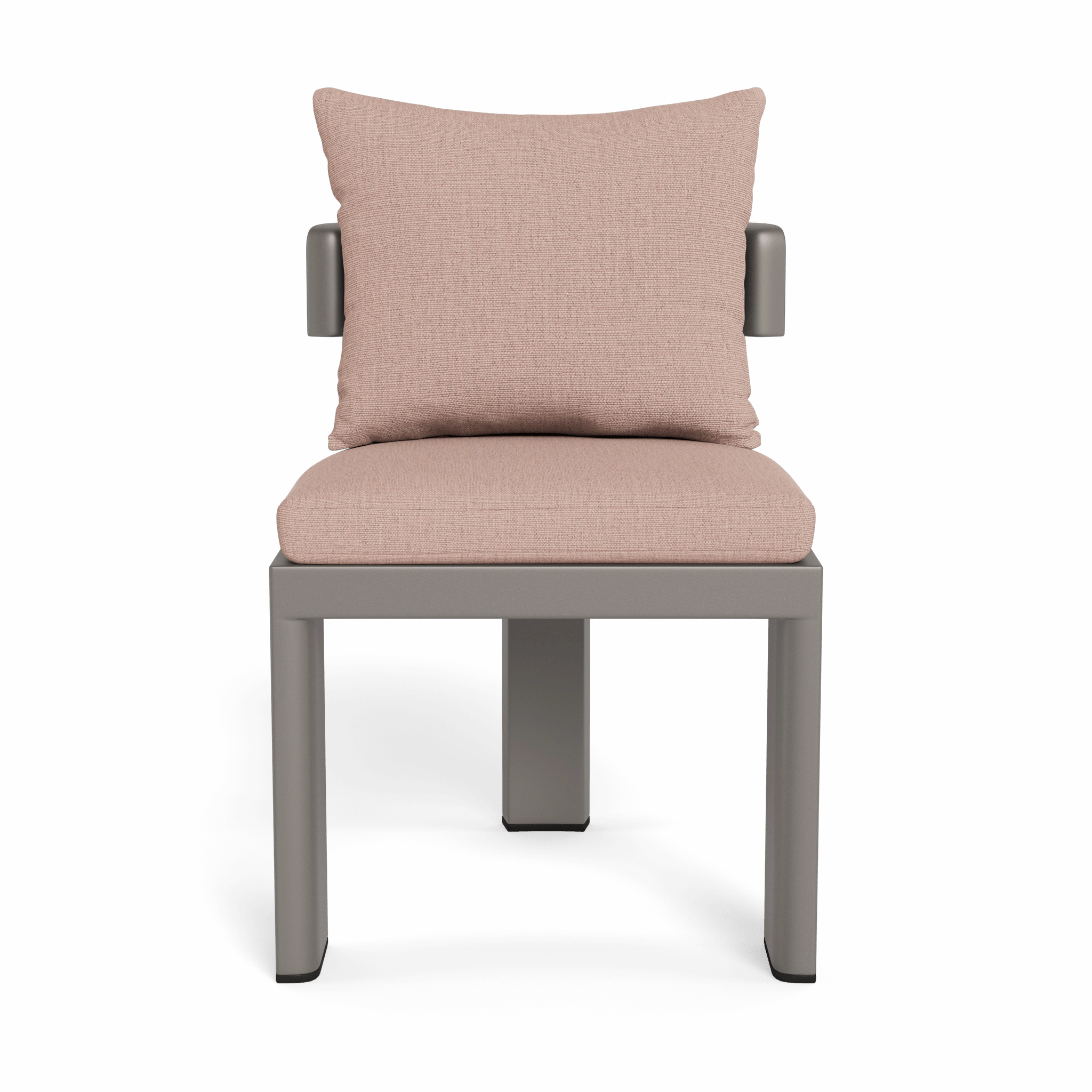 Victoria Aluminum Armless Dining Chair