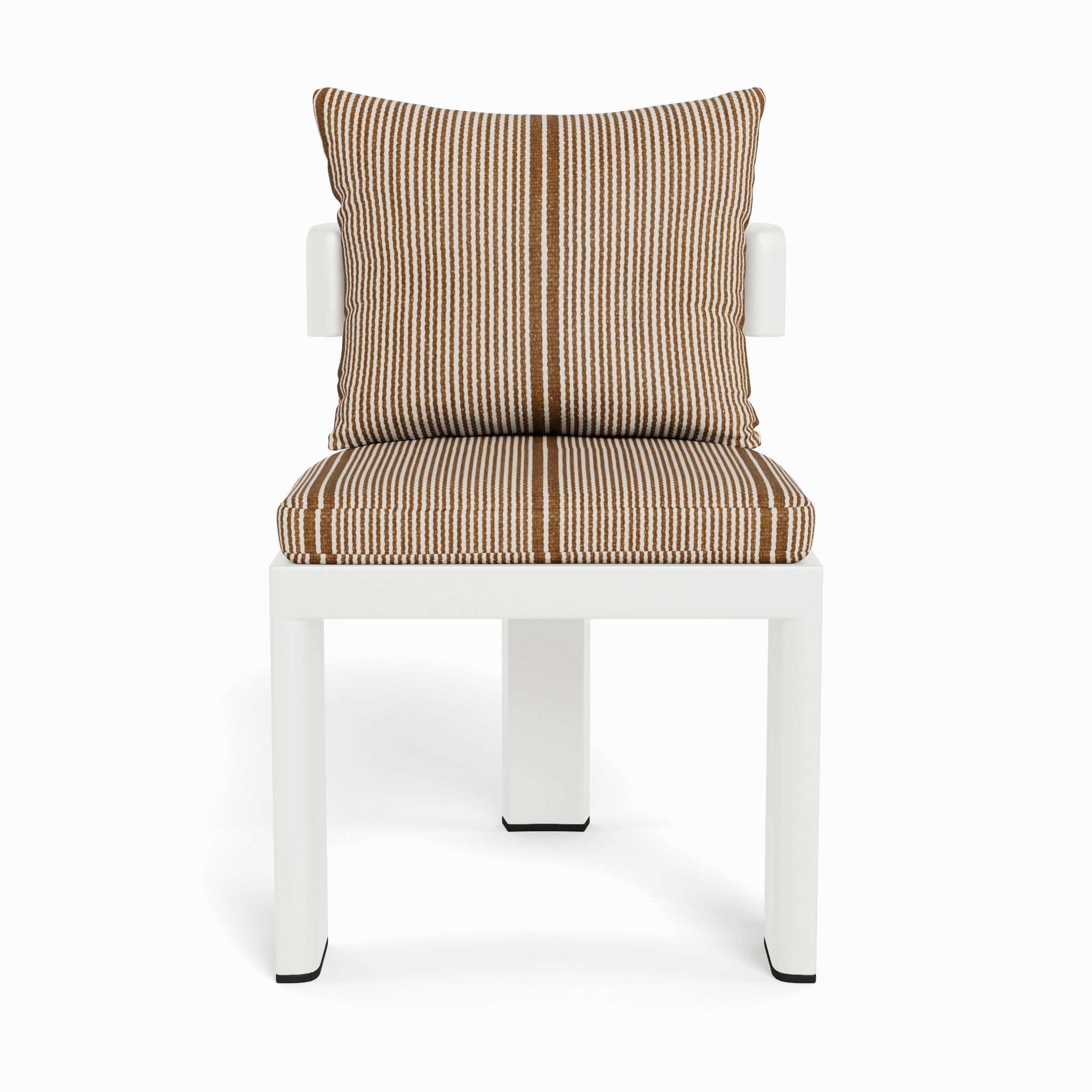 Victoria Aluminum Armless Dining Chair