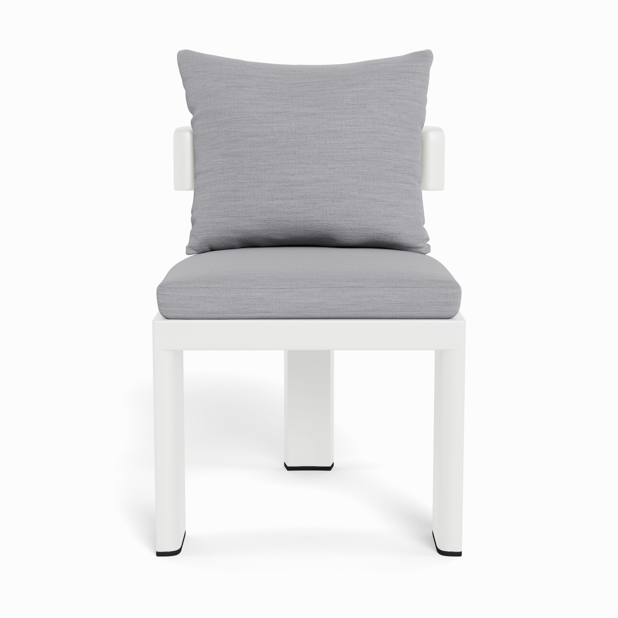 Victoria Aluminum Armless Dining Chair