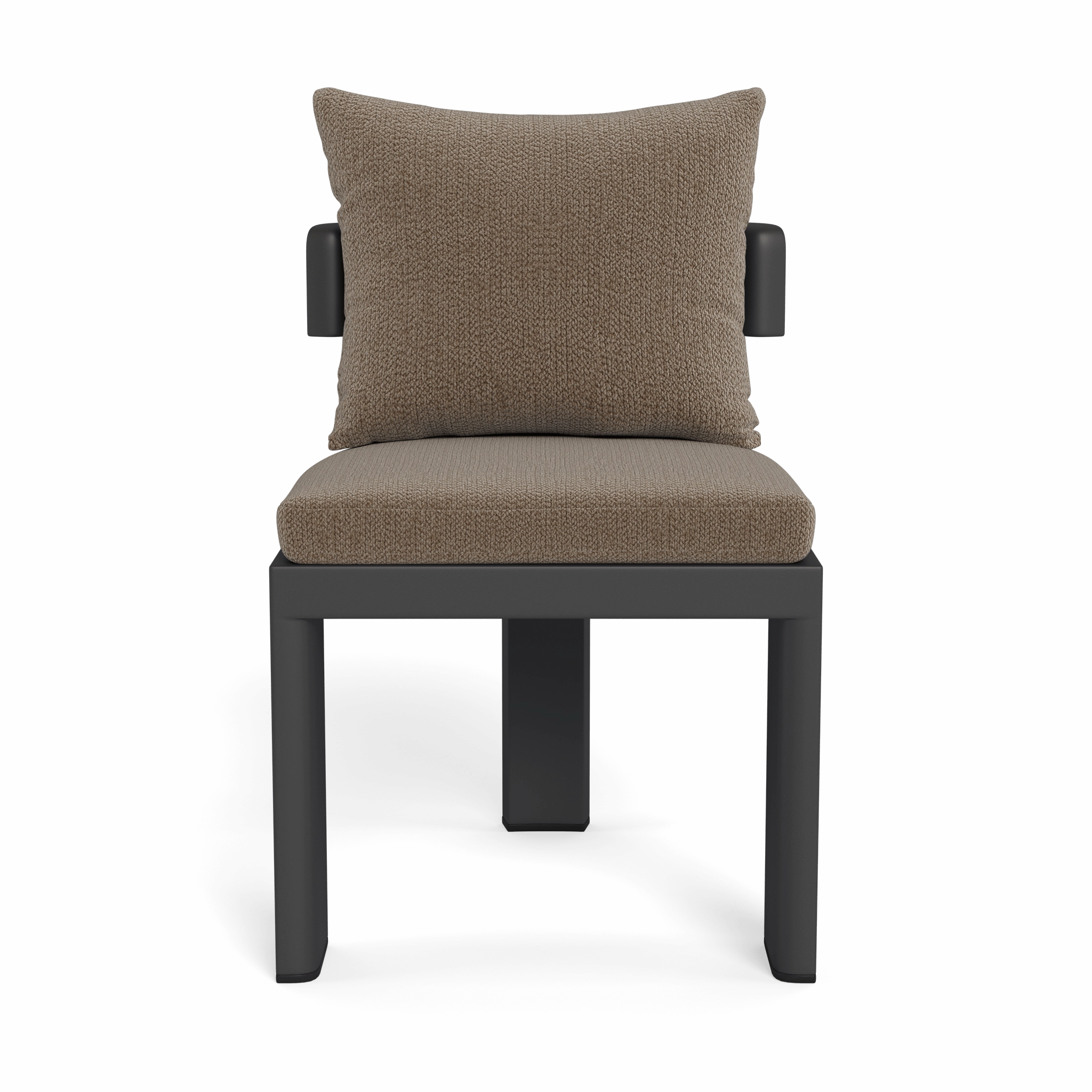 Victoria Aluminum Armless Dining Chair