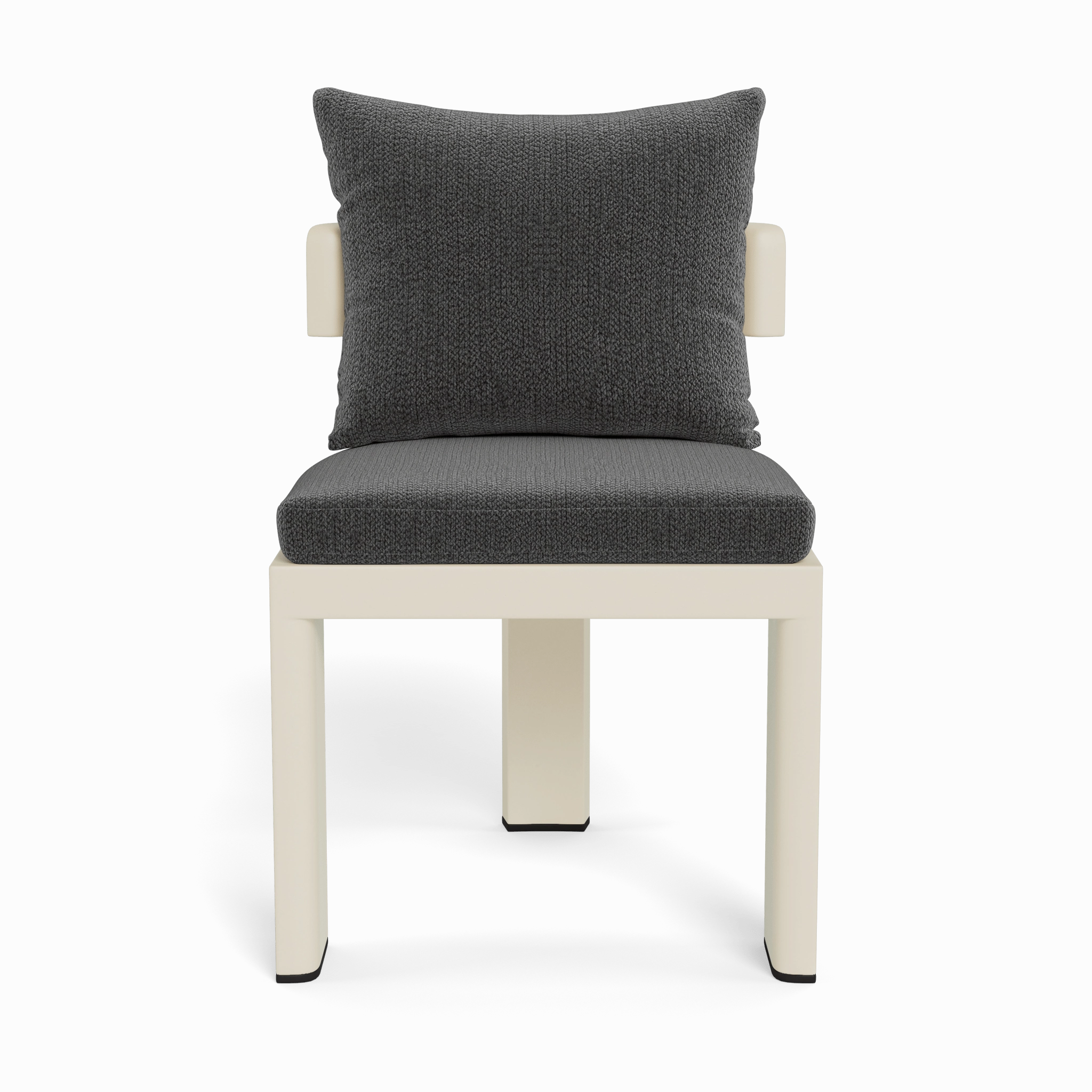 Victoria Aluminum Armless Dining Chair