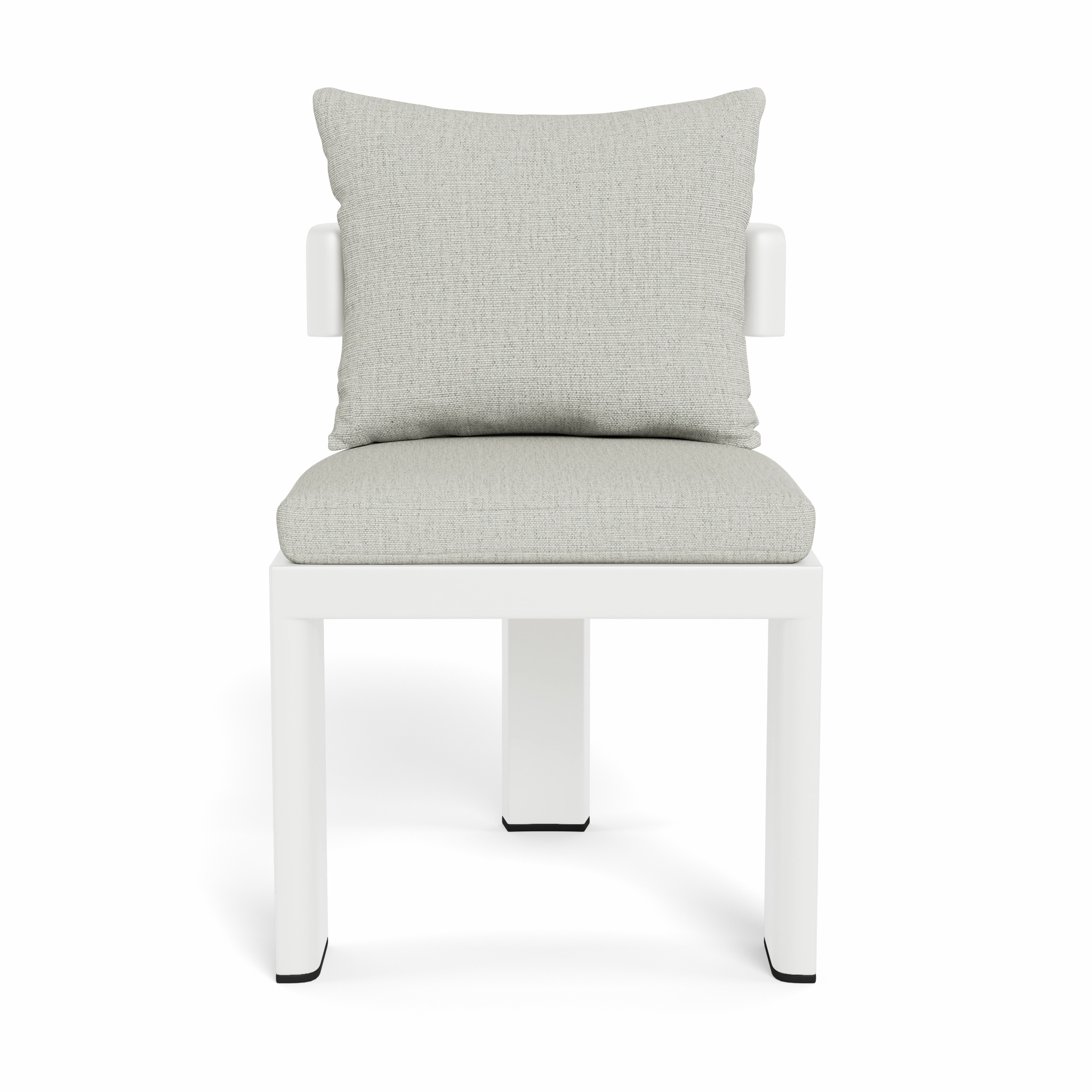 Victoria Aluminum Armless Dining Chair