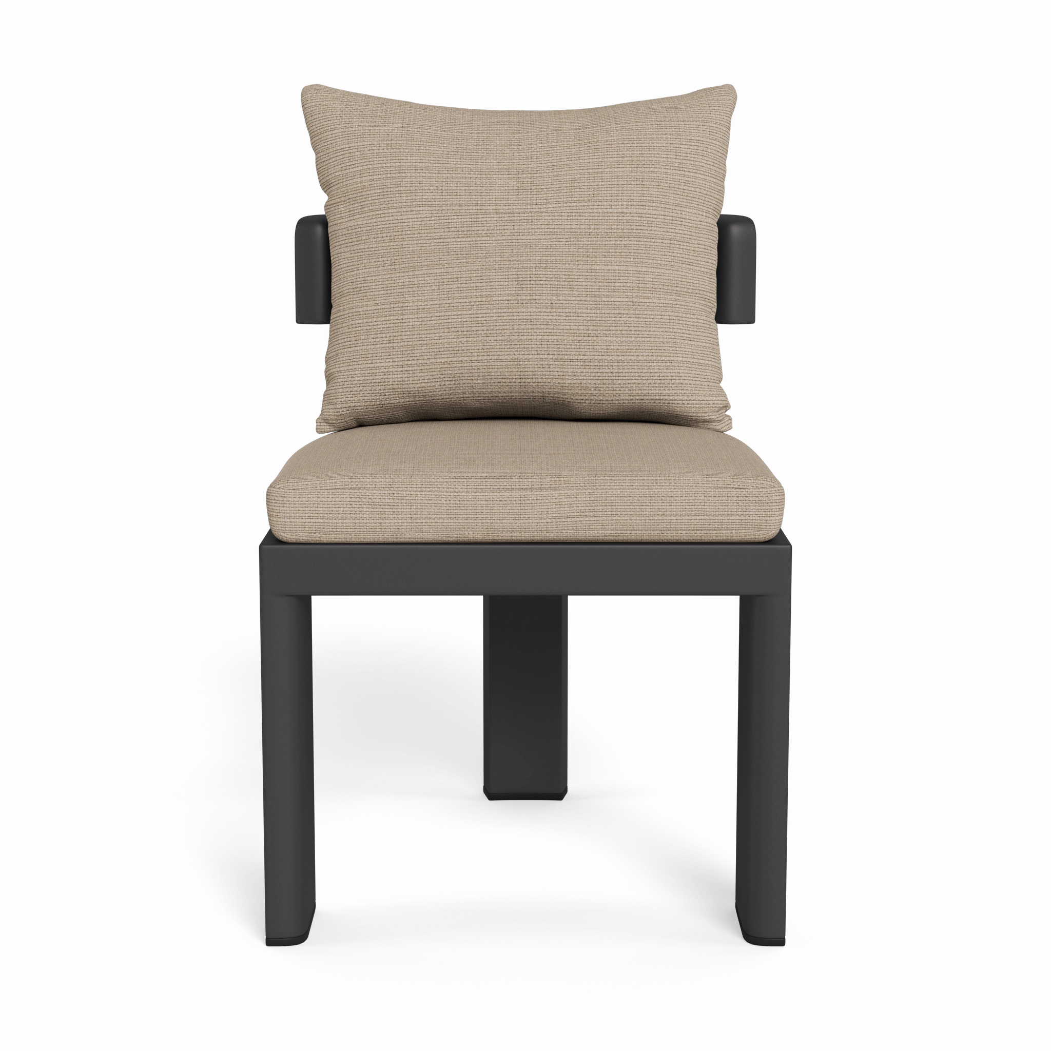 Victoria Aluminum Armless Dining Chair