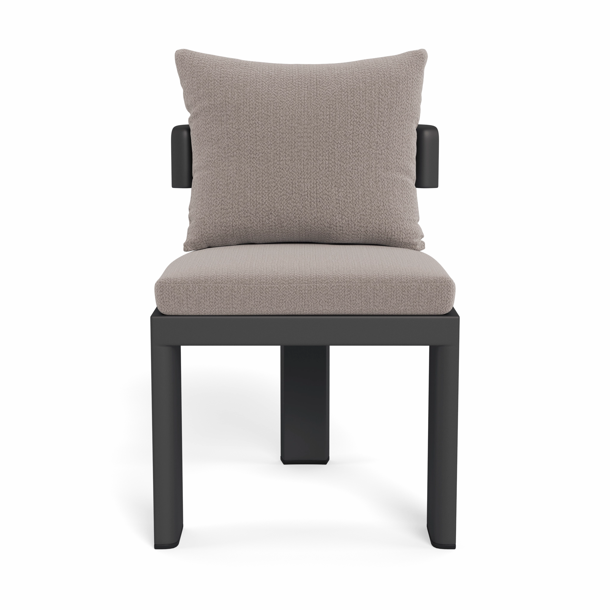 Victoria Aluminum Armless Dining Chair