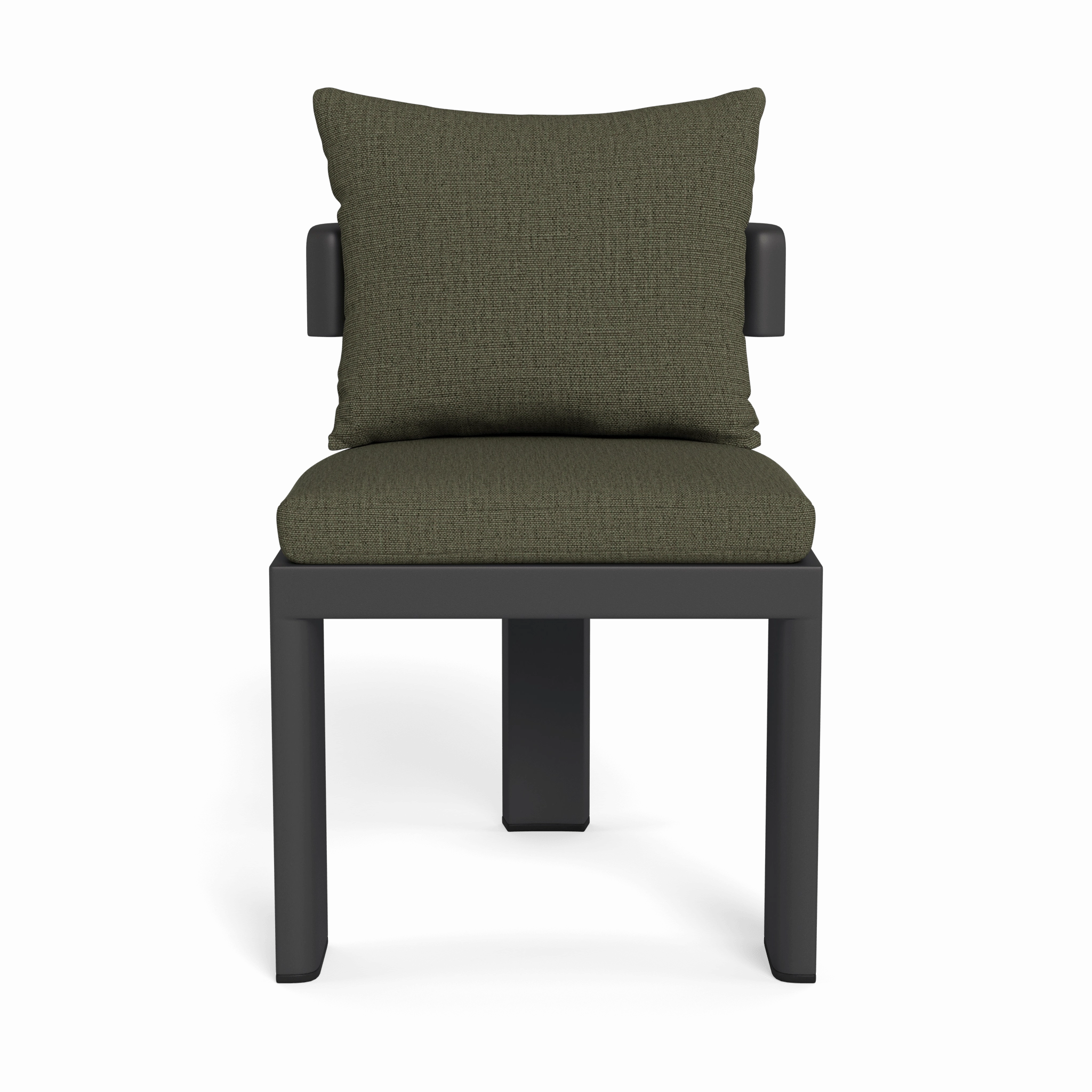 Victoria Aluminum Armless Dining Chair