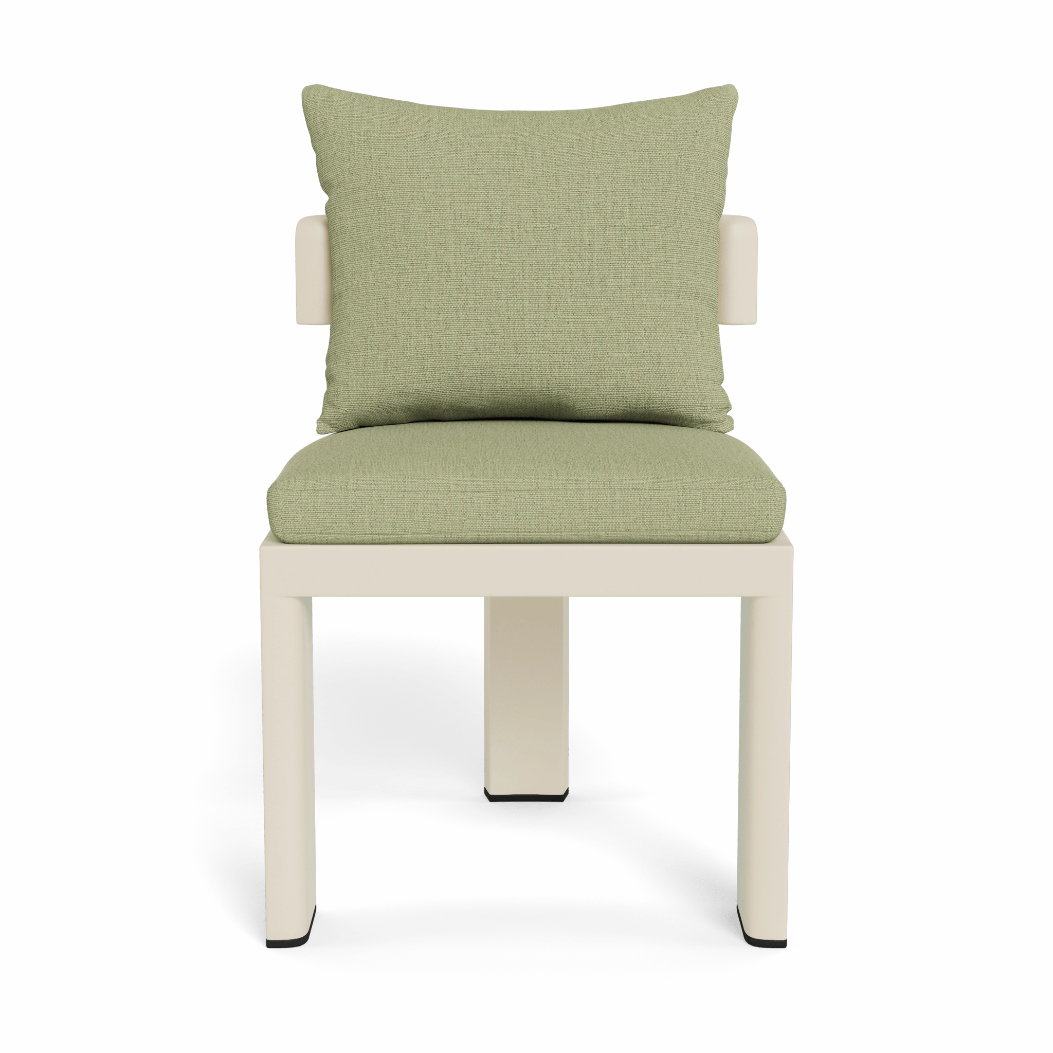 Victoria Aluminum Armless Dining Chair