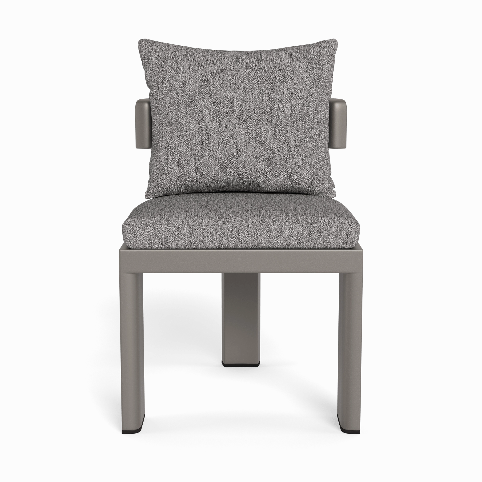 Victoria Aluminum Armless Dining Chair