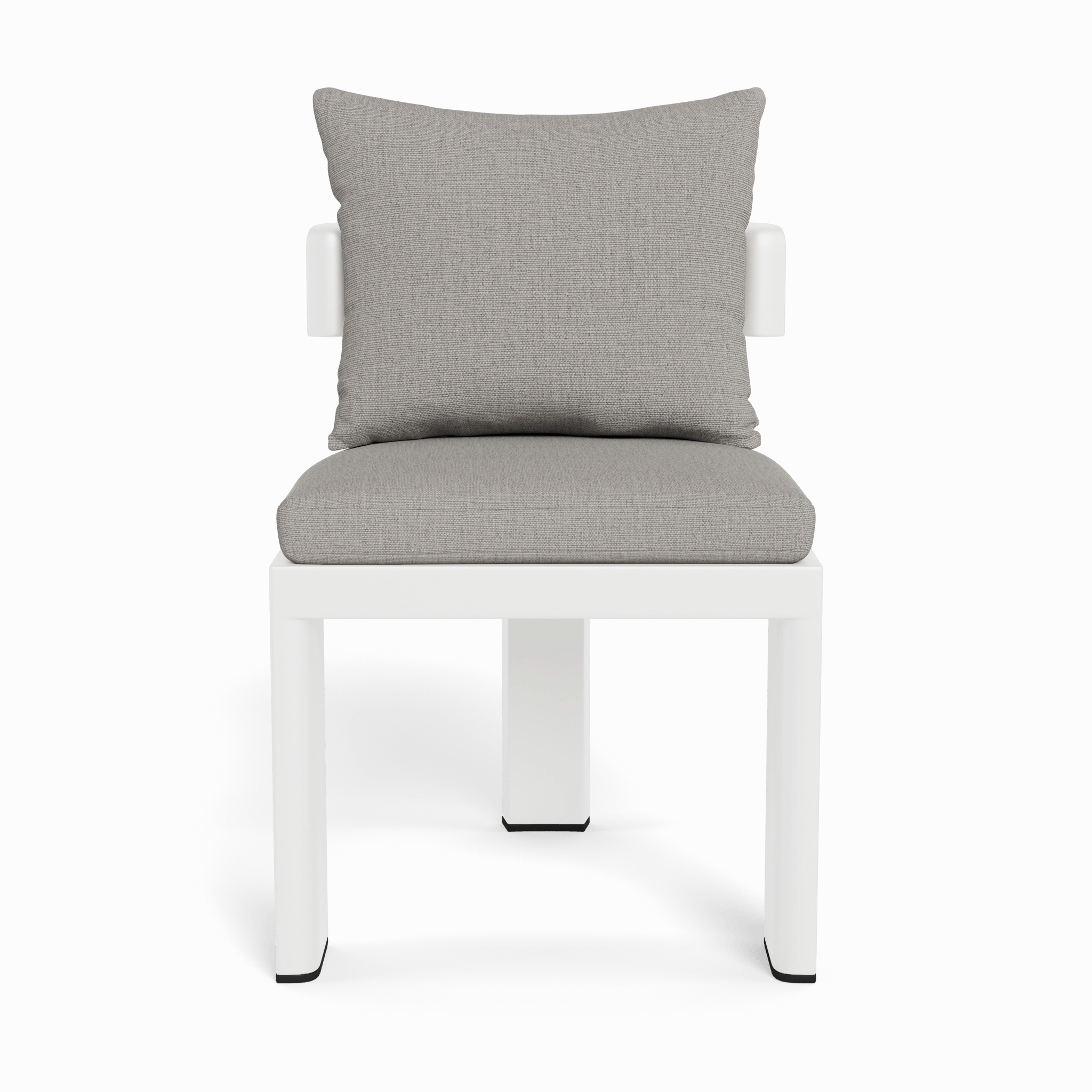 Victoria Aluminum Armless Dining Chair