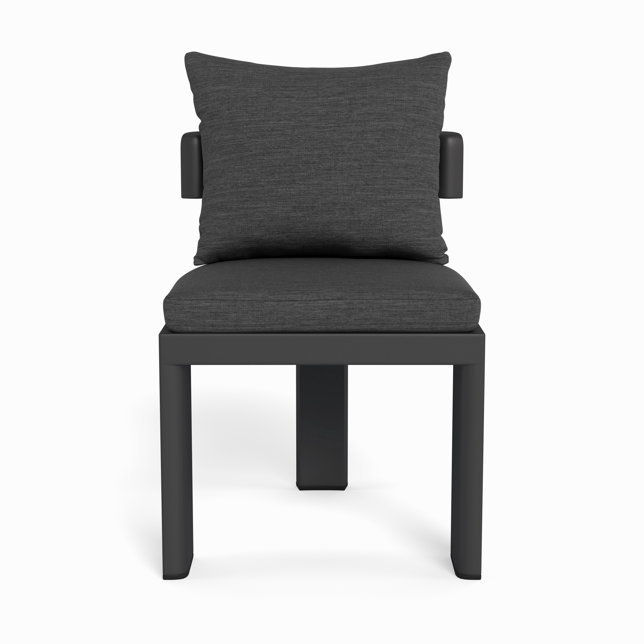 Victoria Aluminum Armless Dining Chair
