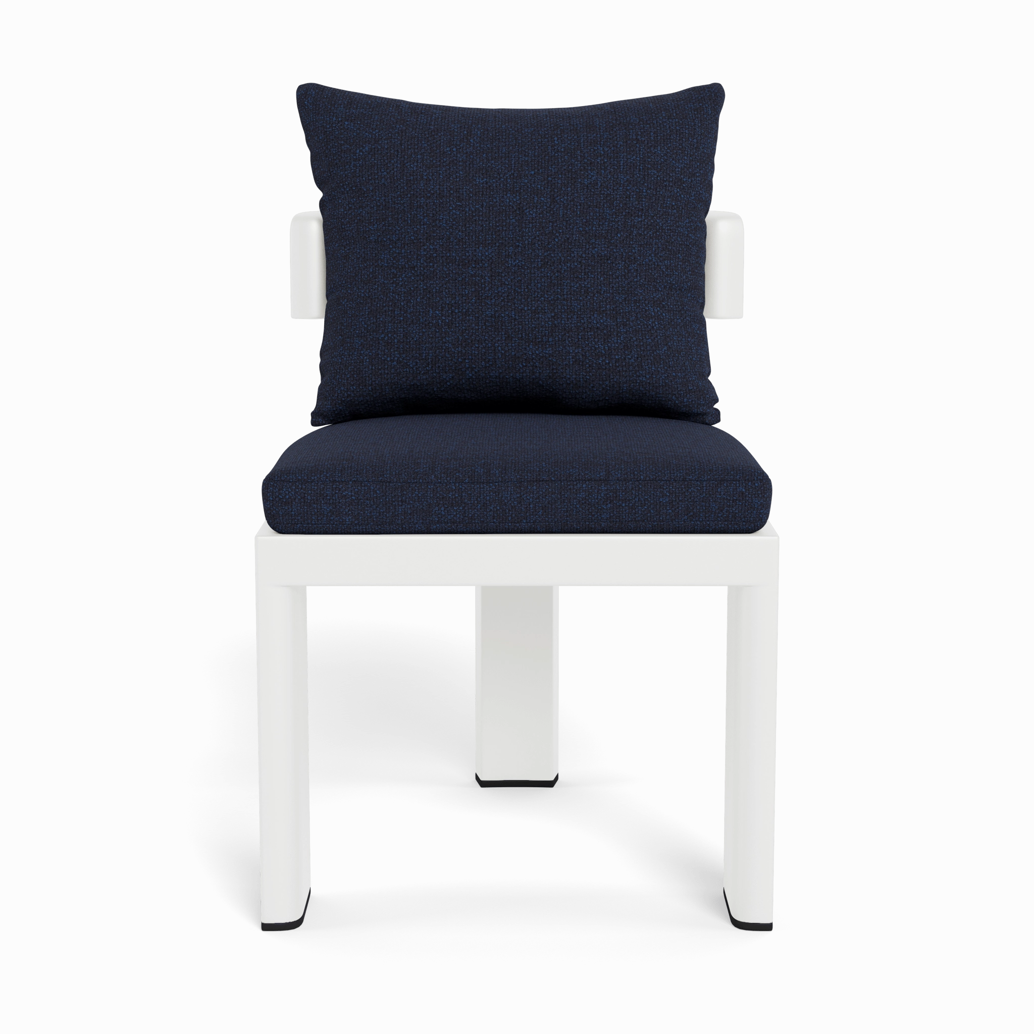 Victoria Aluminum Armless Dining Chair