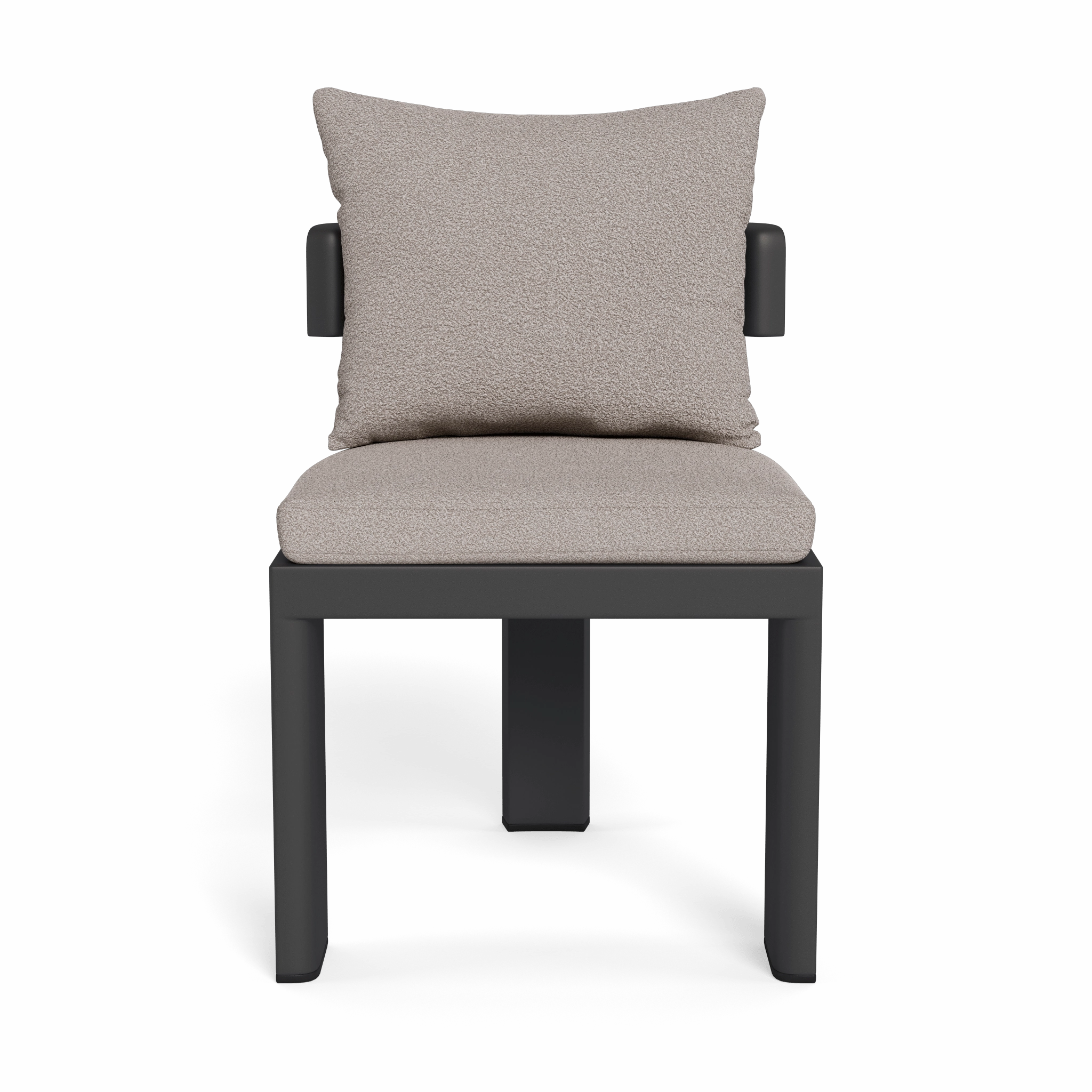 Victoria Aluminum Armless Dining Chair
