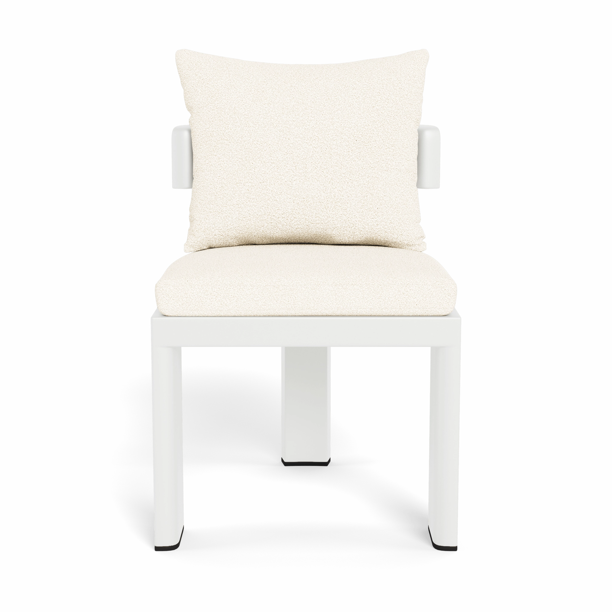 Victoria Aluminum Armless Dining Chair