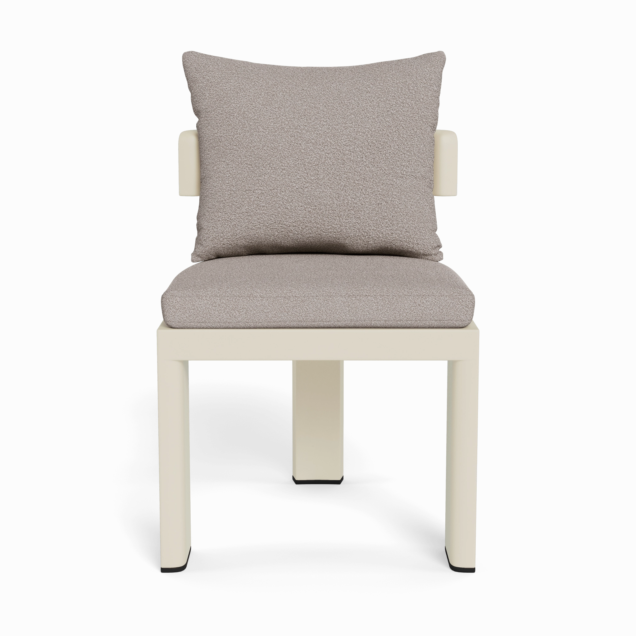 Victoria Aluminum Armless Dining Chair