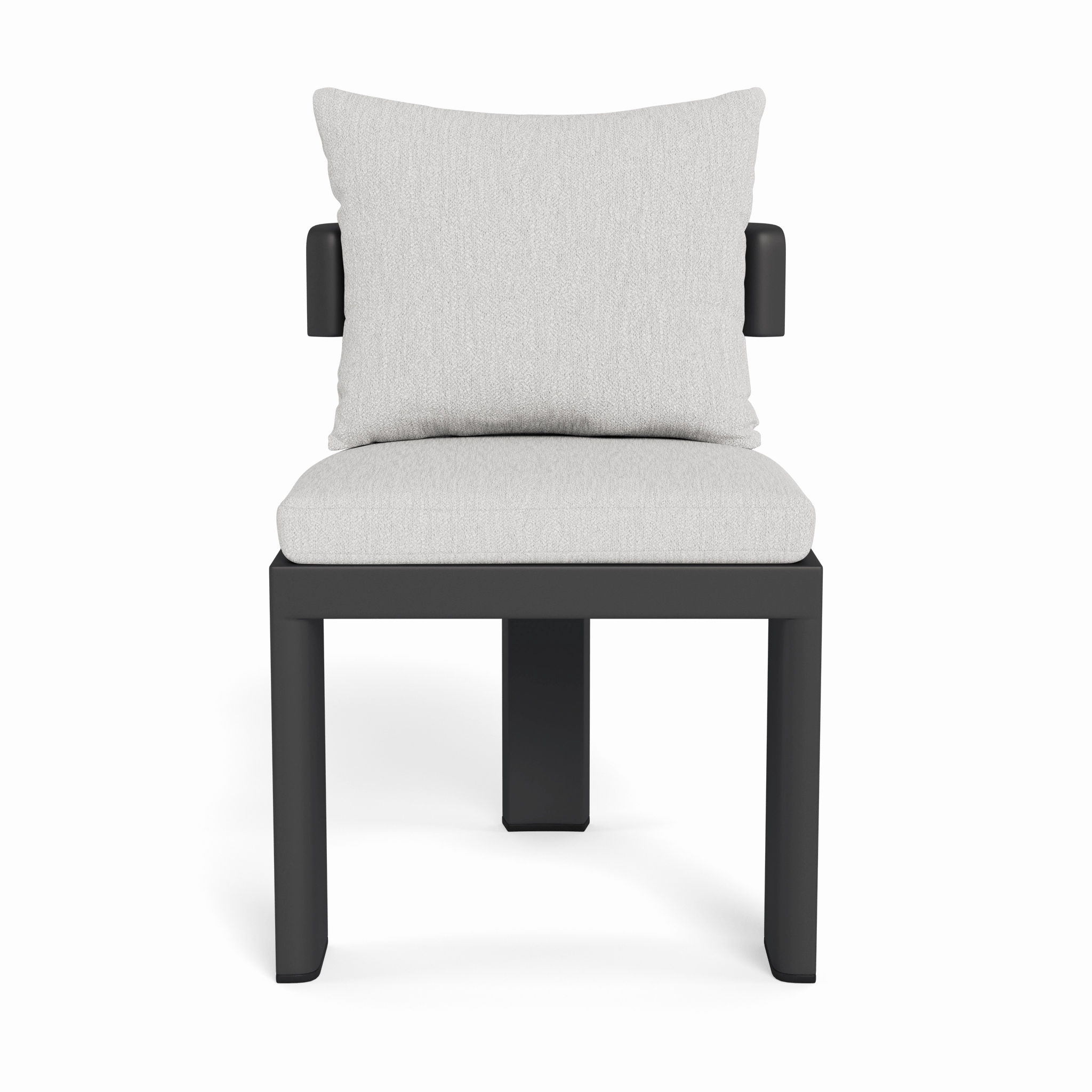 Victoria Aluminum Armless Dining Chair