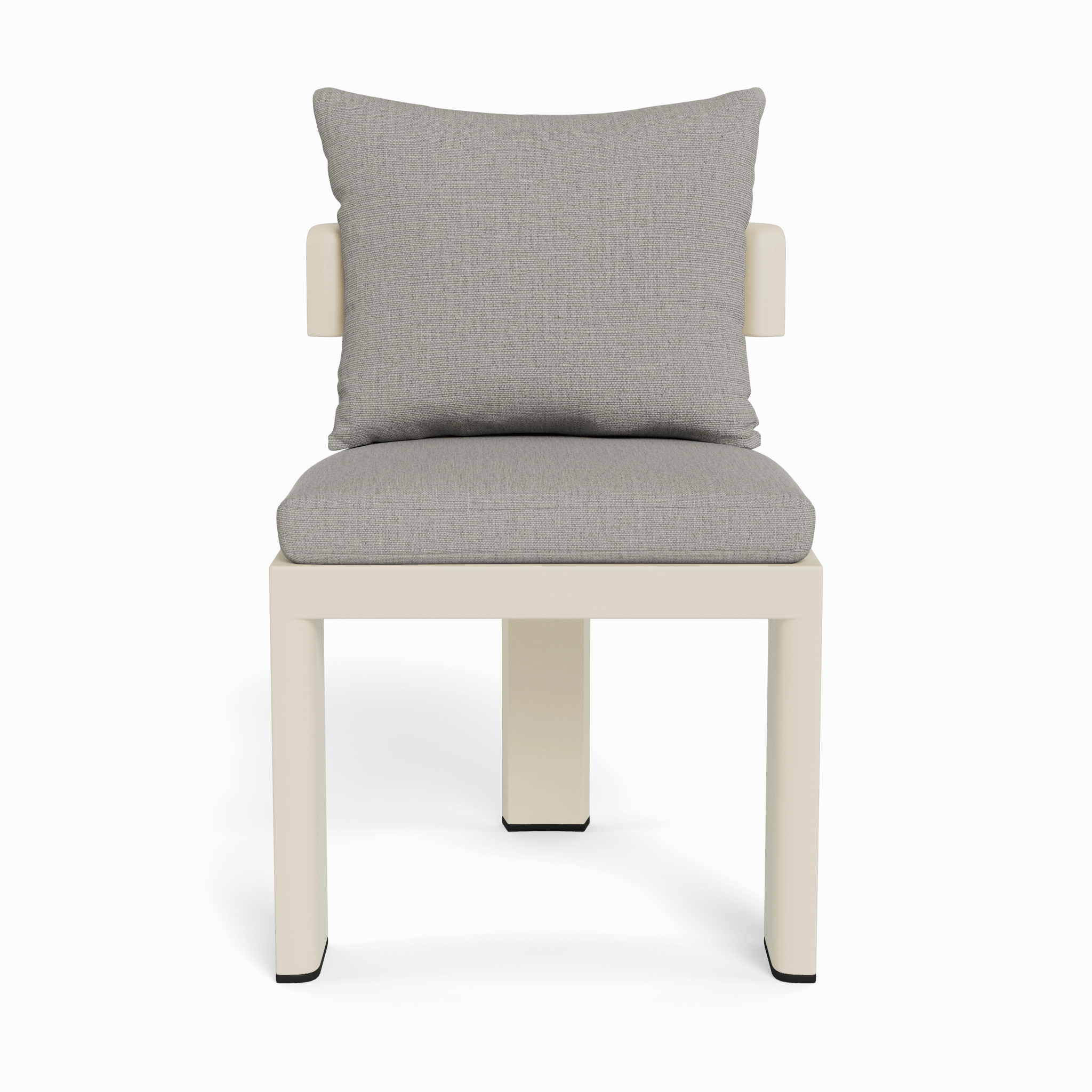 Victoria Aluminum Armless Dining Chair