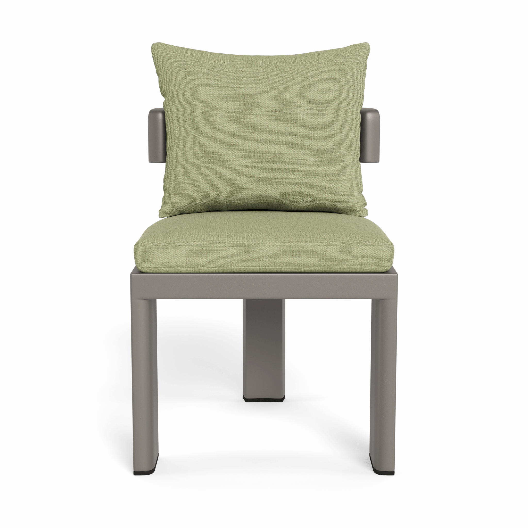 Victoria Aluminum Armless Dining Chair
