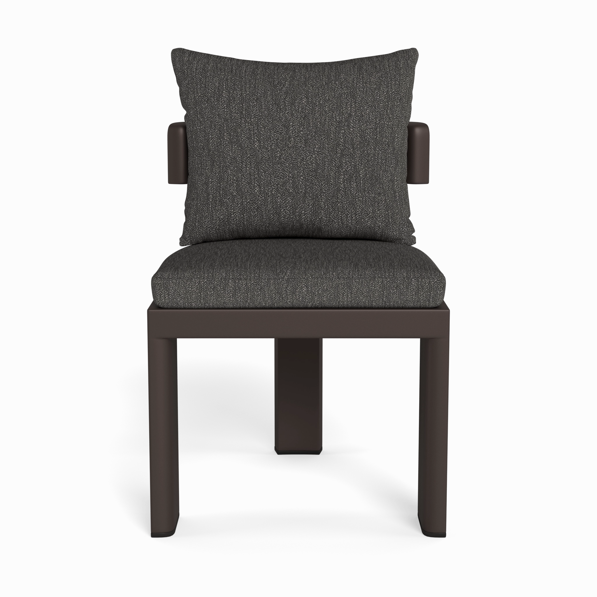 Victoria Aluminum Armless Dining Chair