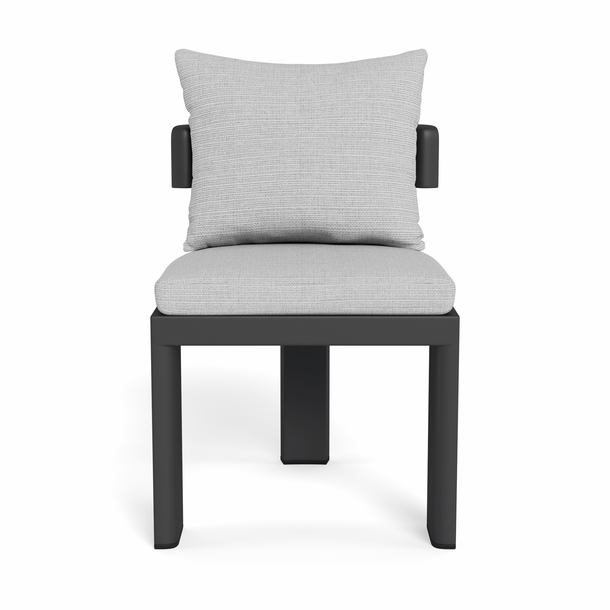 Victoria Aluminum Armless Dining Chair