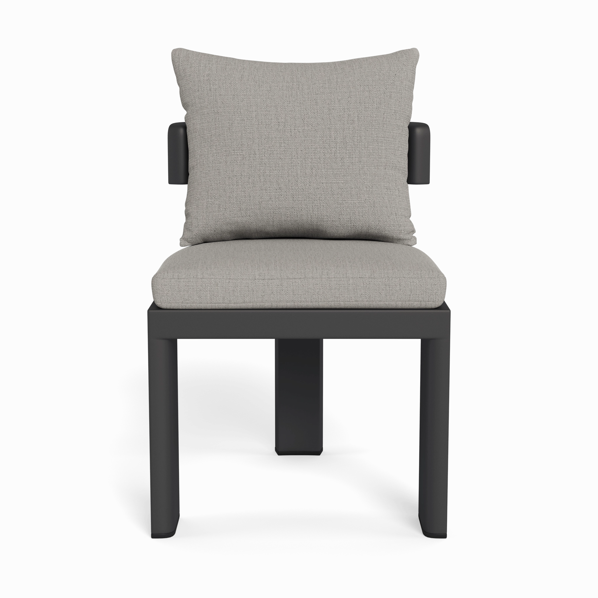 Victoria Aluminum Armless Dining Chair