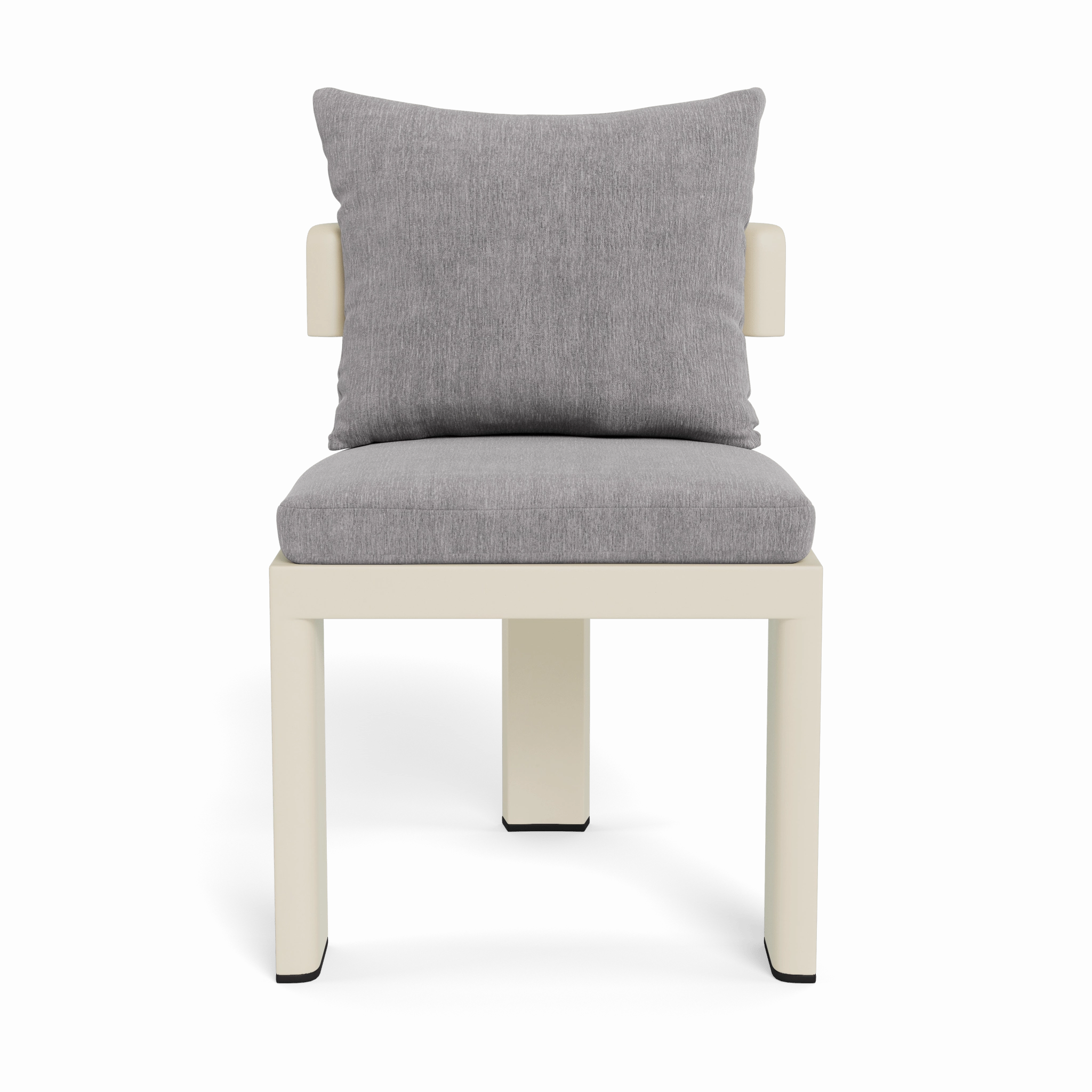 Victoria Aluminum Armless Dining Chair