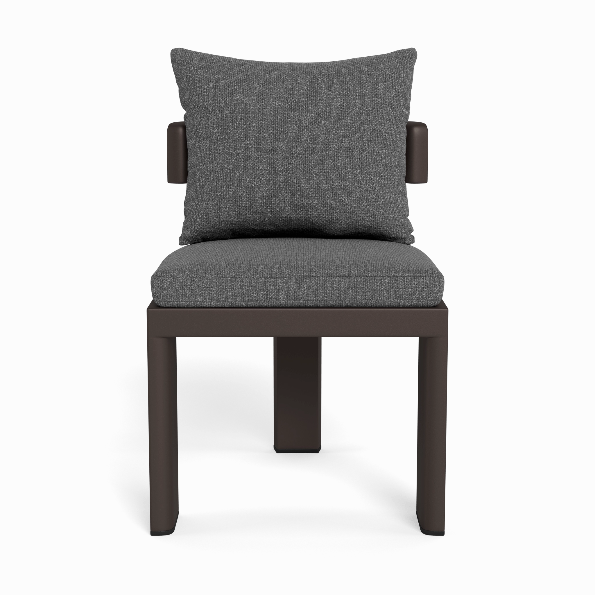 Victoria Aluminum Armless Dining Chair