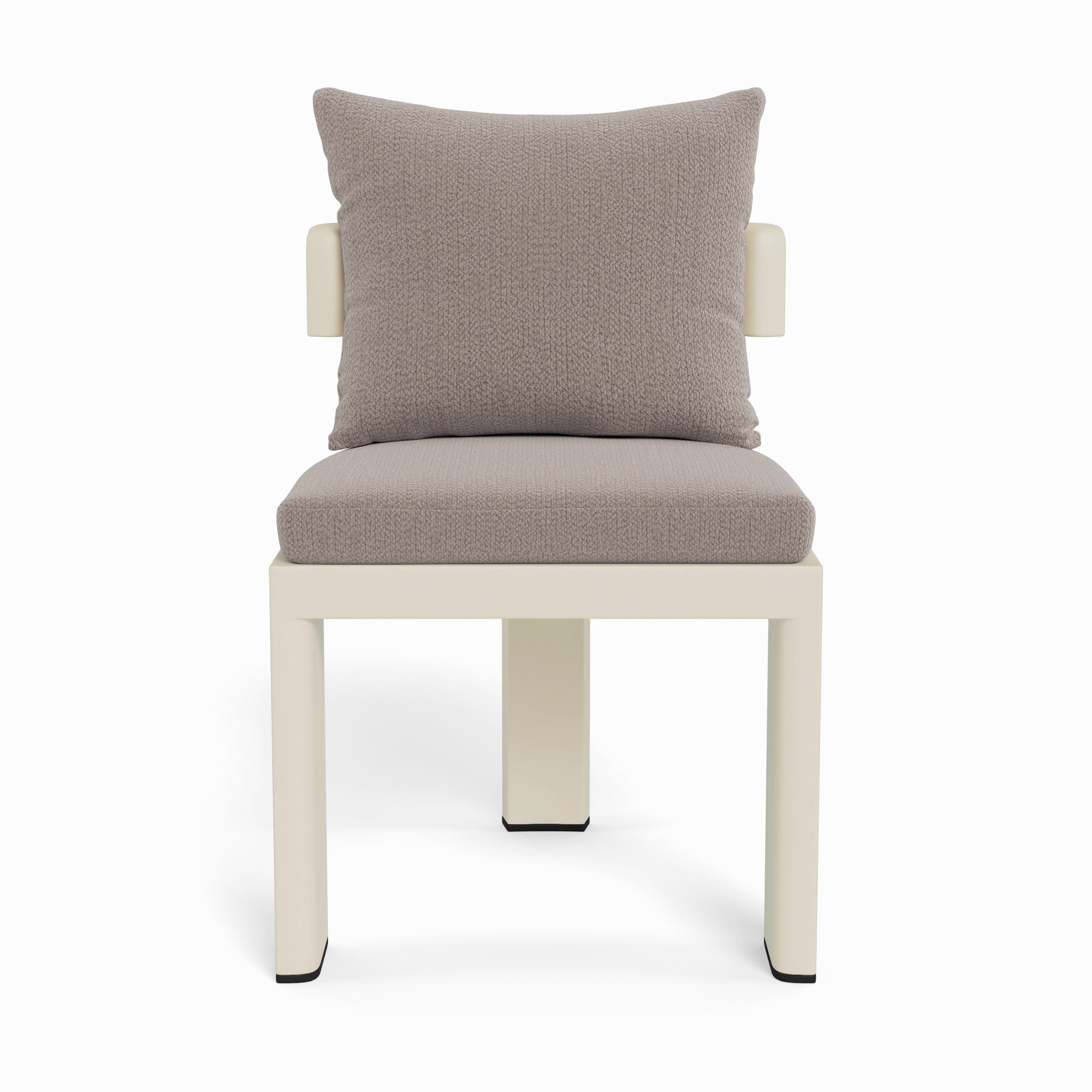 Victoria Aluminum Armless Dining Chair