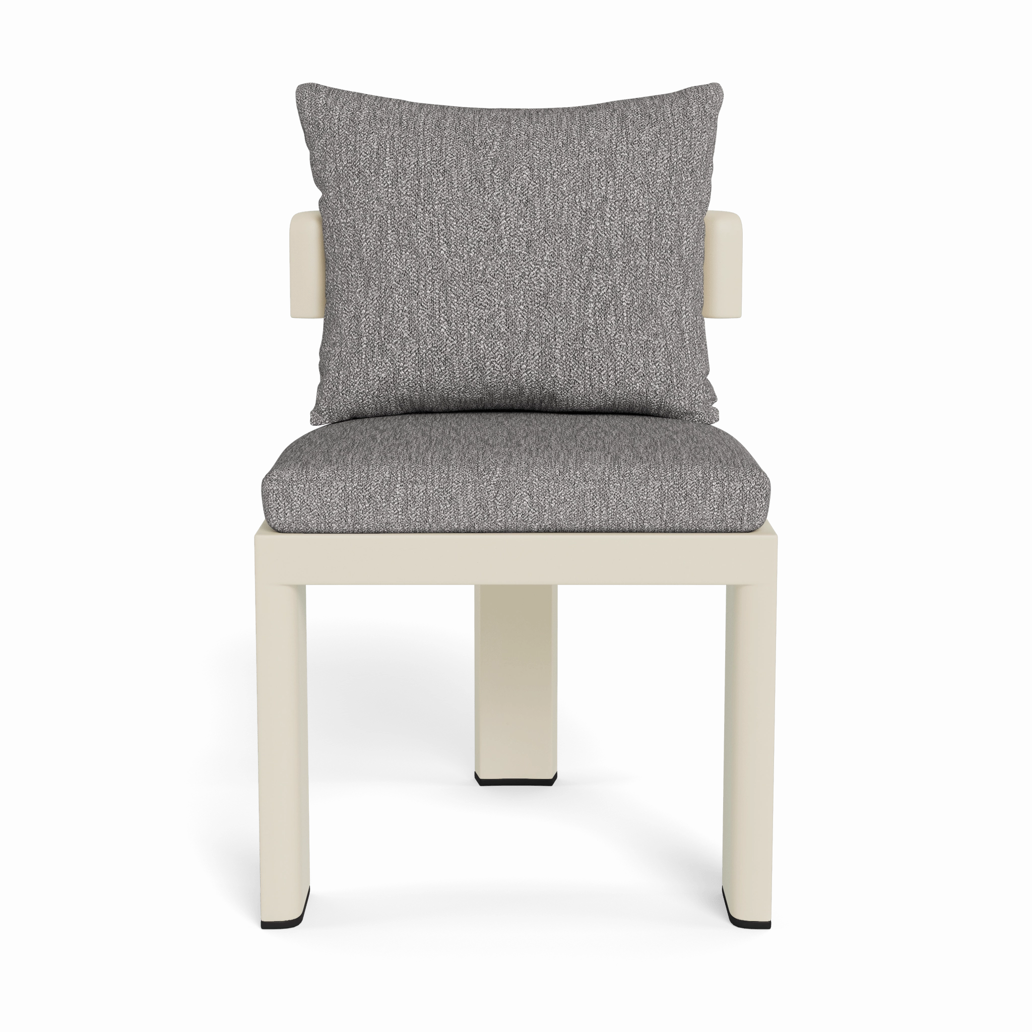 Victoria Aluminum Armless Dining Chair
