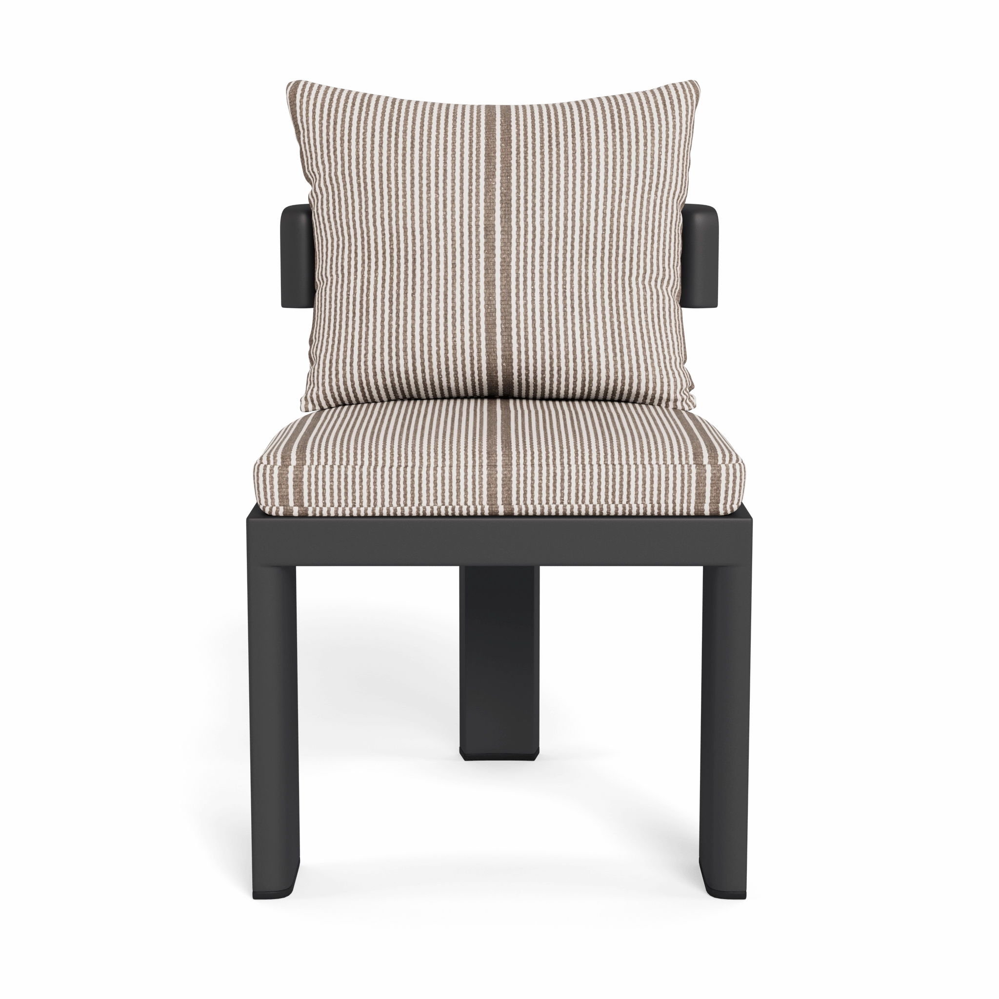 Victoria Aluminum Armless Dining Chair