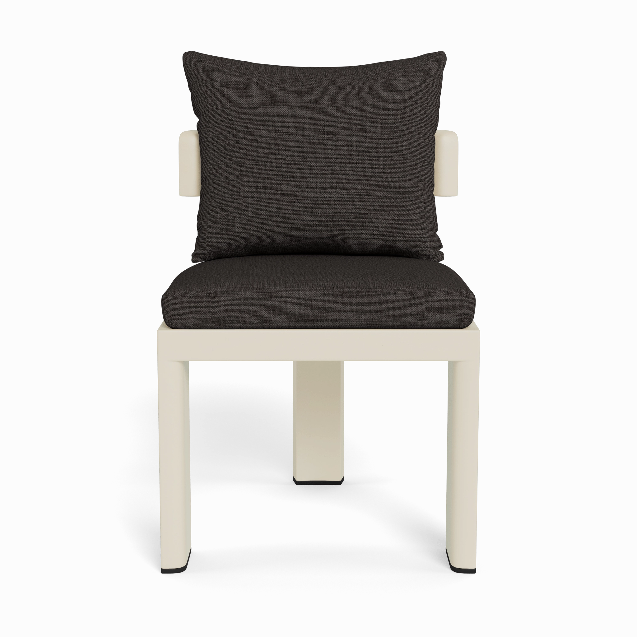 Victoria Aluminum Armless Dining Chair