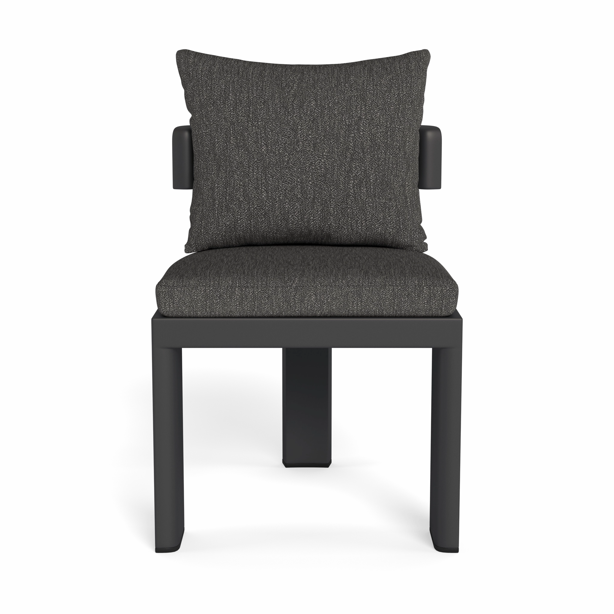 Victoria Aluminum Armless Dining Chair