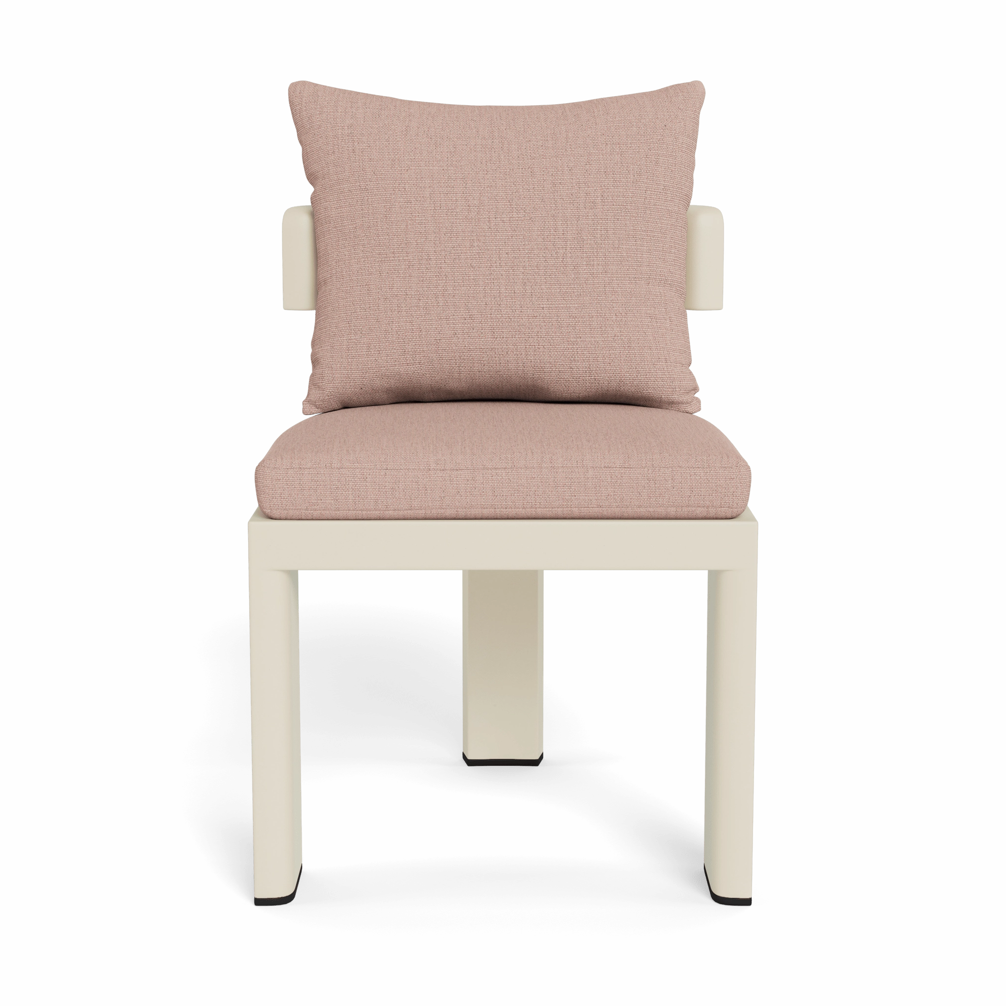 Victoria Aluminum Armless Dining Chair