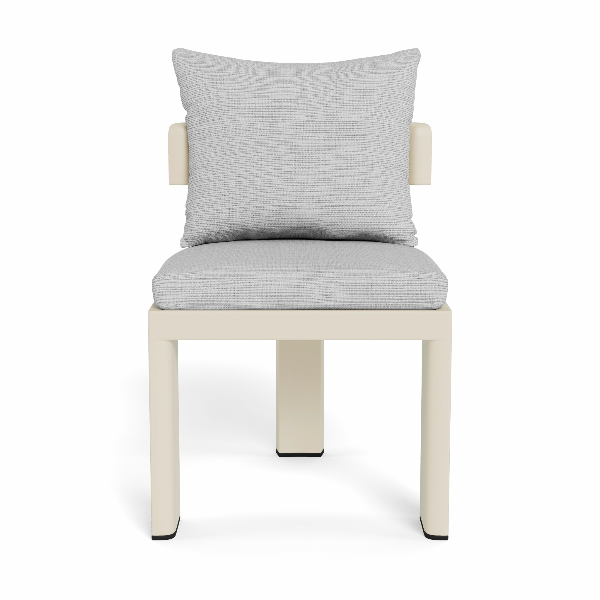 Victoria Aluminum Armless Dining Chair