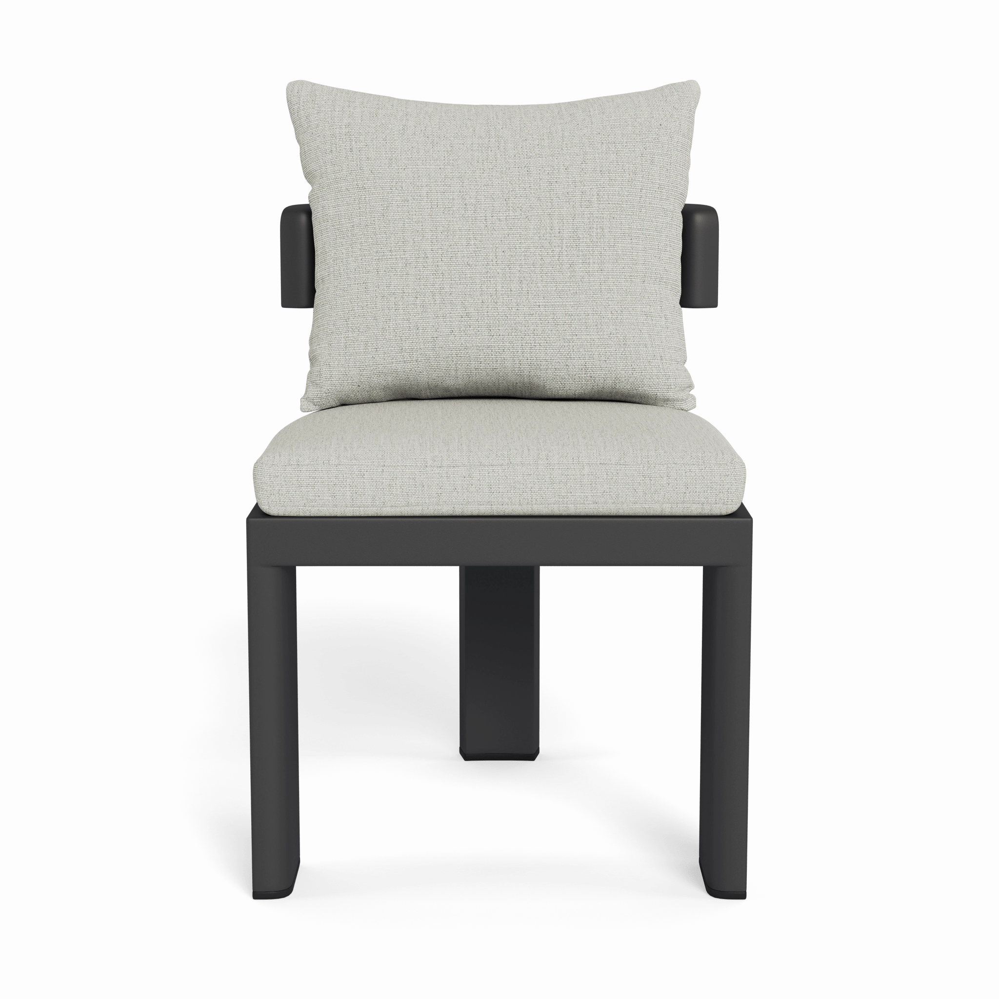 Victoria Aluminum Armless Dining Chair