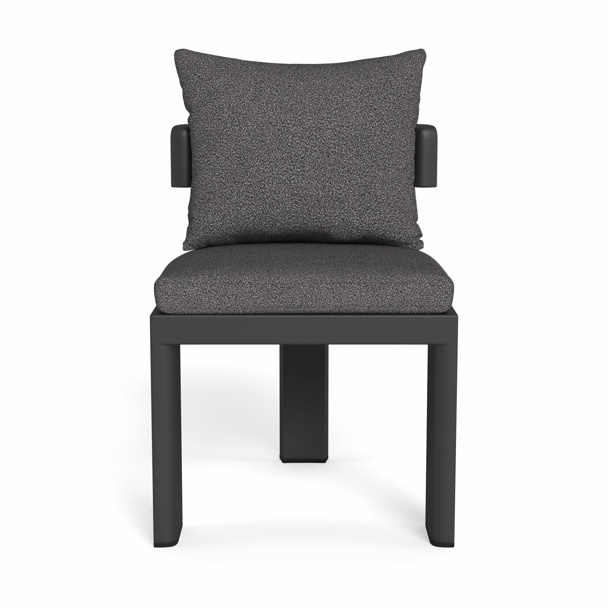 Victoria Aluminum Armless Dining Chair