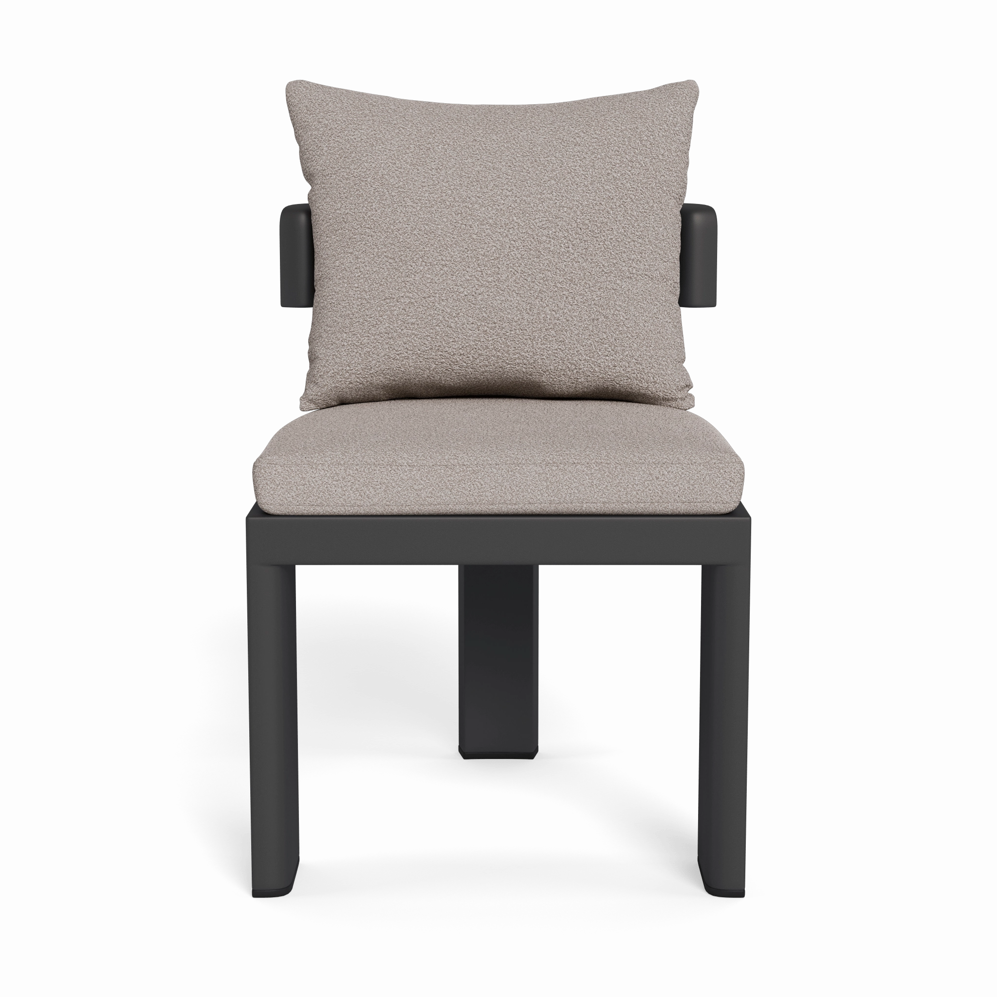 Victoria Aluminum Armless Dining Chair